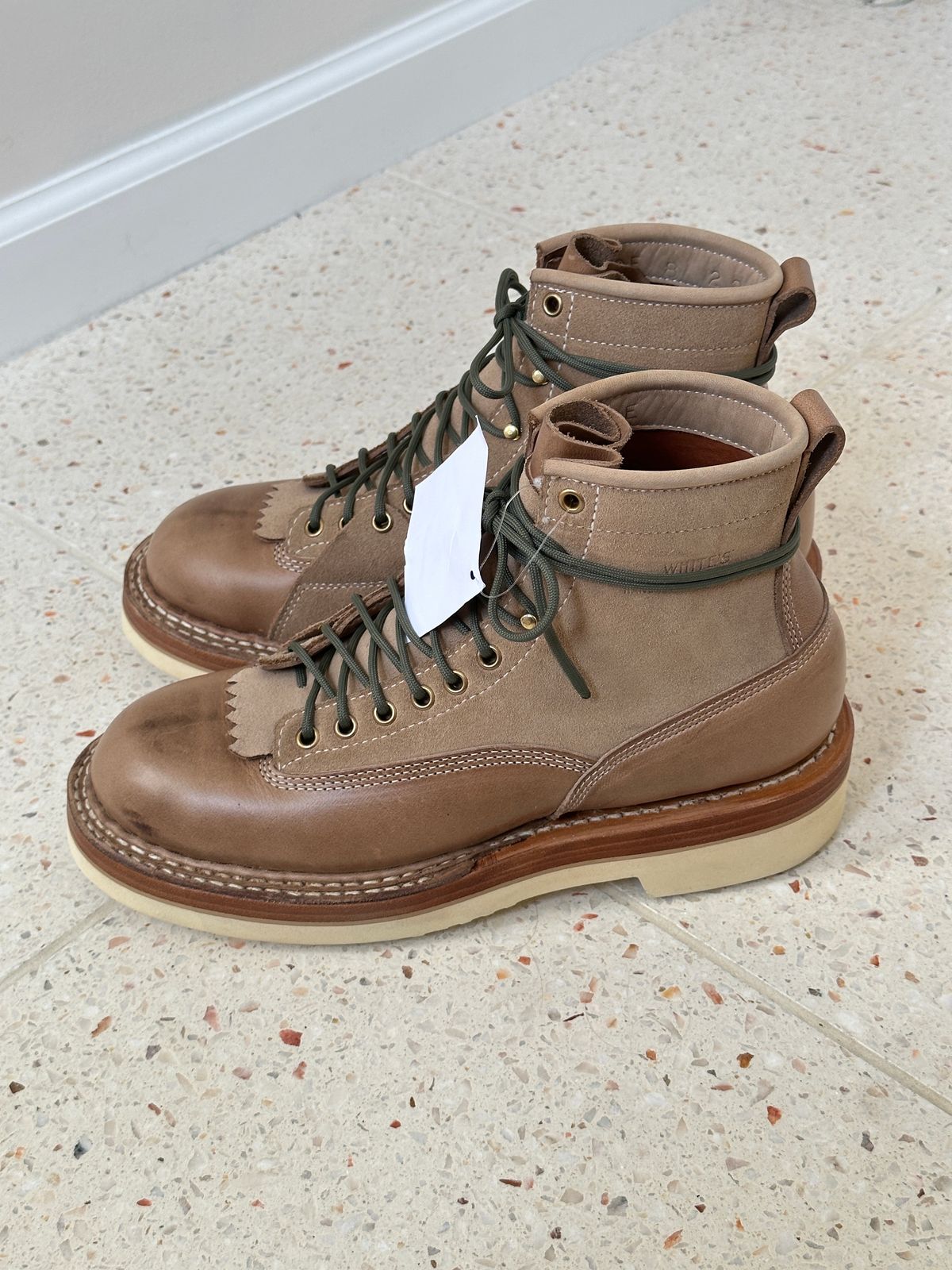 Photo by kosta on October 1, 2023 of the White's x Stumptown 6" North West LTT in Horween Natural Chromexcel.