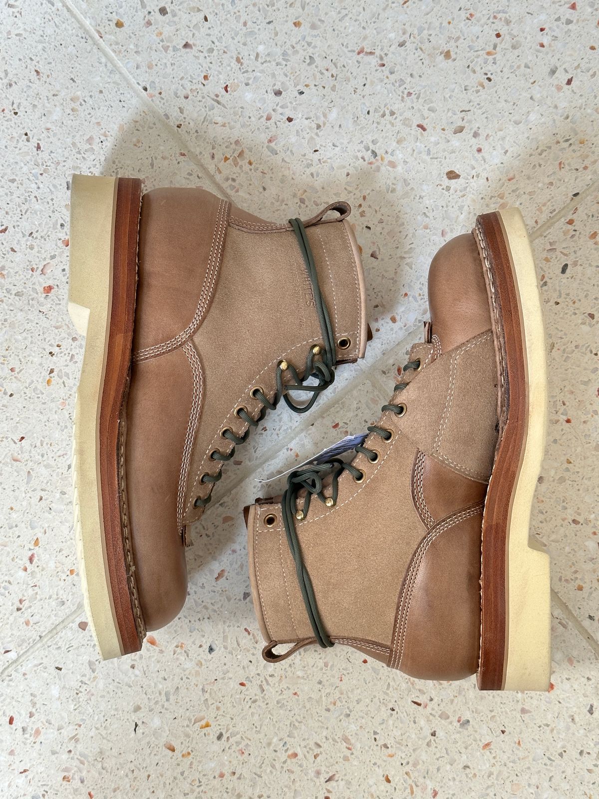 Photo by kosta on October 1, 2023 of the White's x Stumptown 6" North West LTT in Horween Natural Chromexcel.