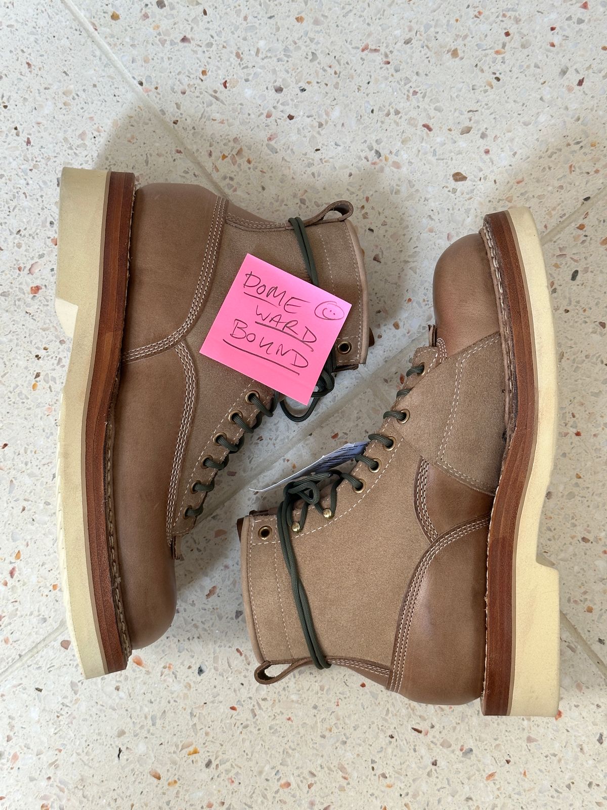 Photo by kosta on October 1, 2023 of the White's x Stumptown 6" North West LTT in Horween Natural Chromexcel.