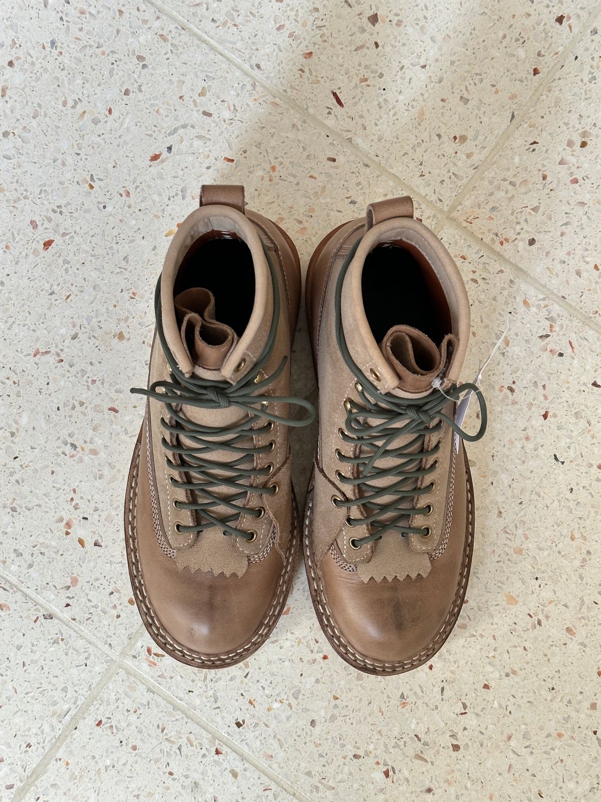 Photo by kosta on October 1, 2023 of the White's x Stumptown 6" North West LTT in Horween Natural Chromexcel.