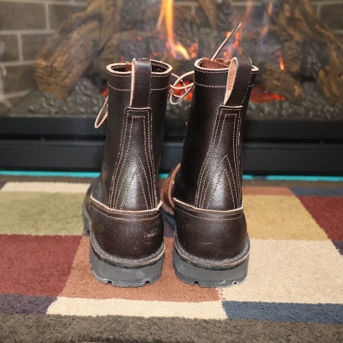 Photo by mfleeter on February 1, 2026 of the Nicks x Rose Anvil ND3 in Horween Brown Waxed Flesh.