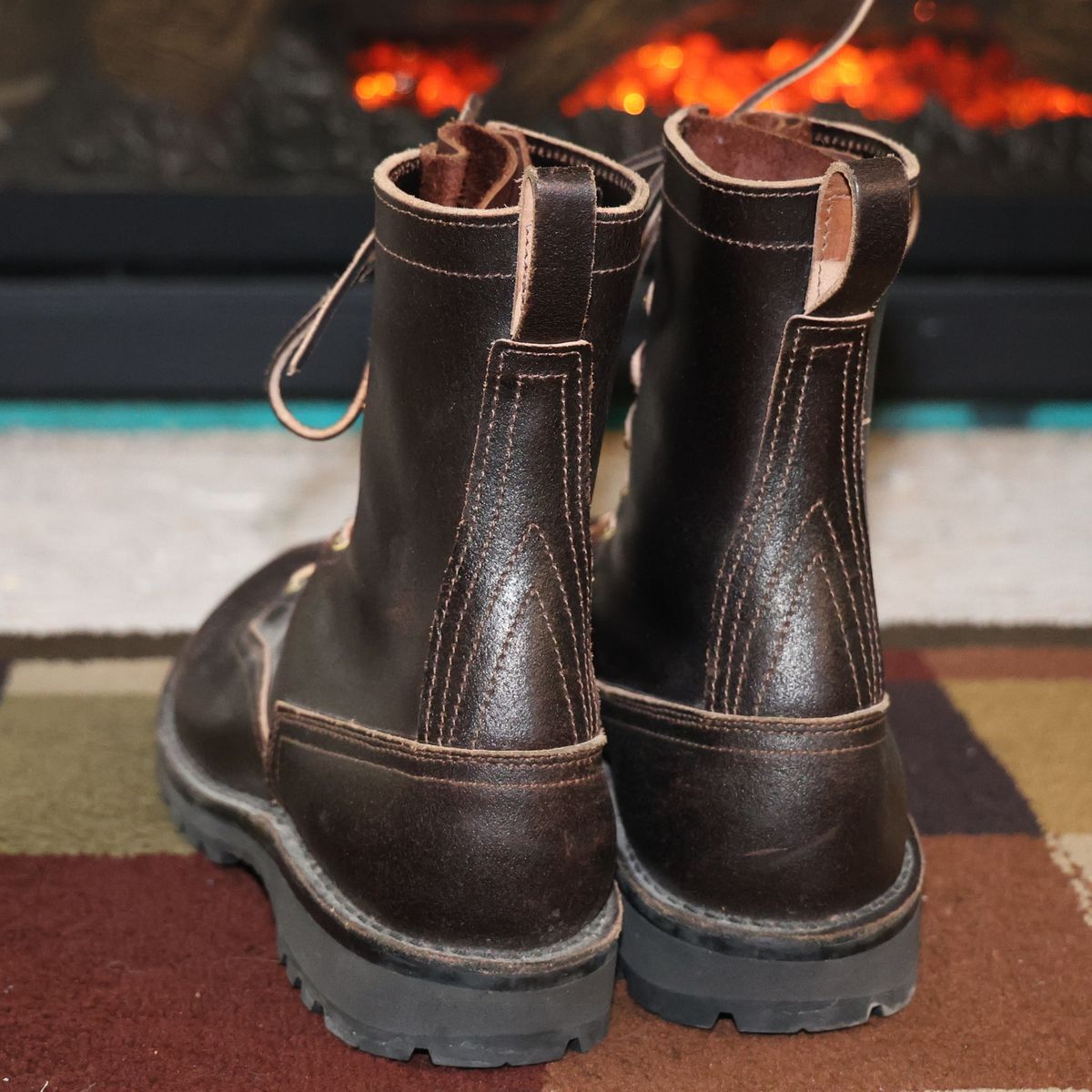 Photo by mfleeter on April 5, 2026 of the Nicks x Rose Anvil ND3 in Horween Brown Waxed Flesh.