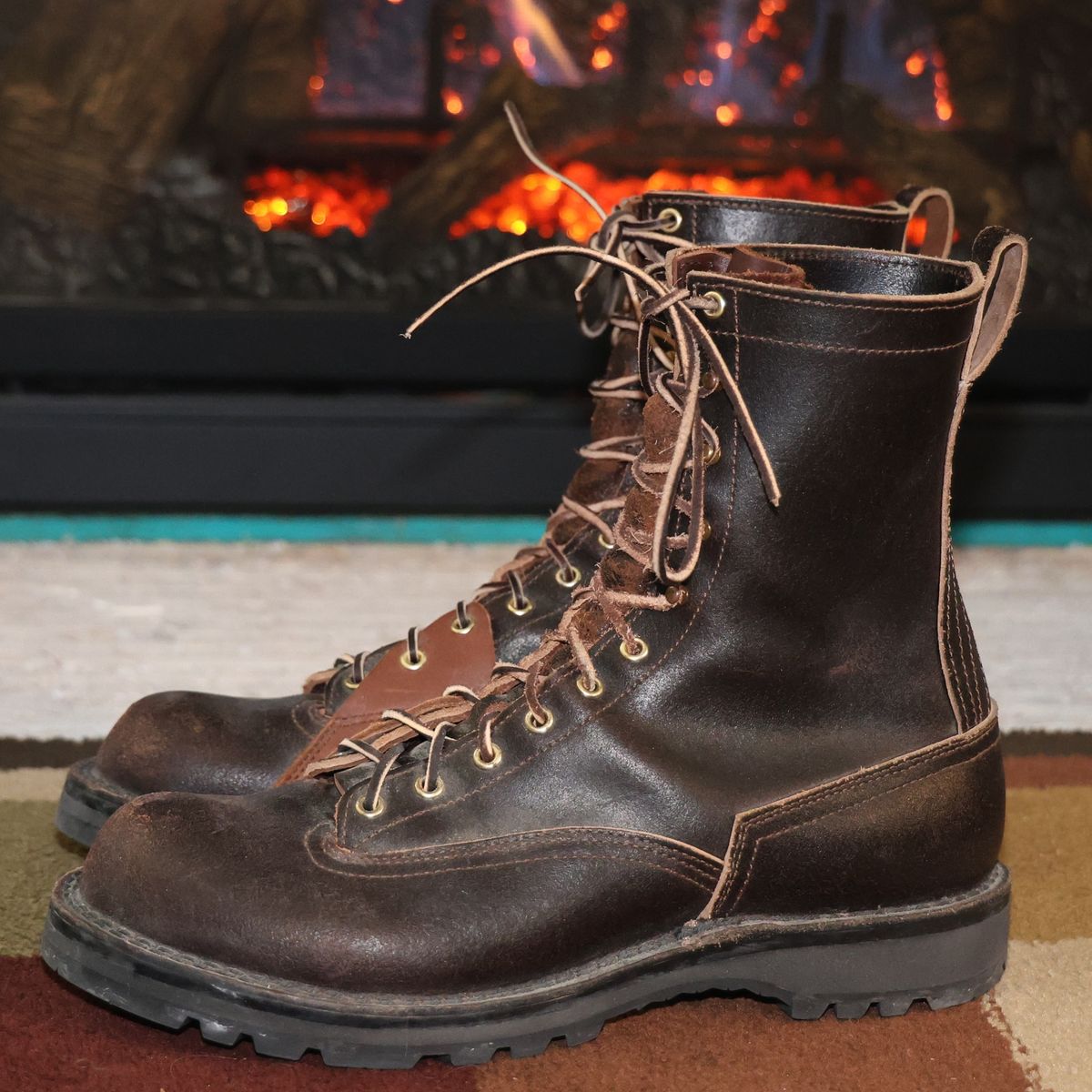 Photo by mfleeter on April 5, 2026 of the Nicks x Rose Anvil ND3 in Horween Brown Waxed Flesh.