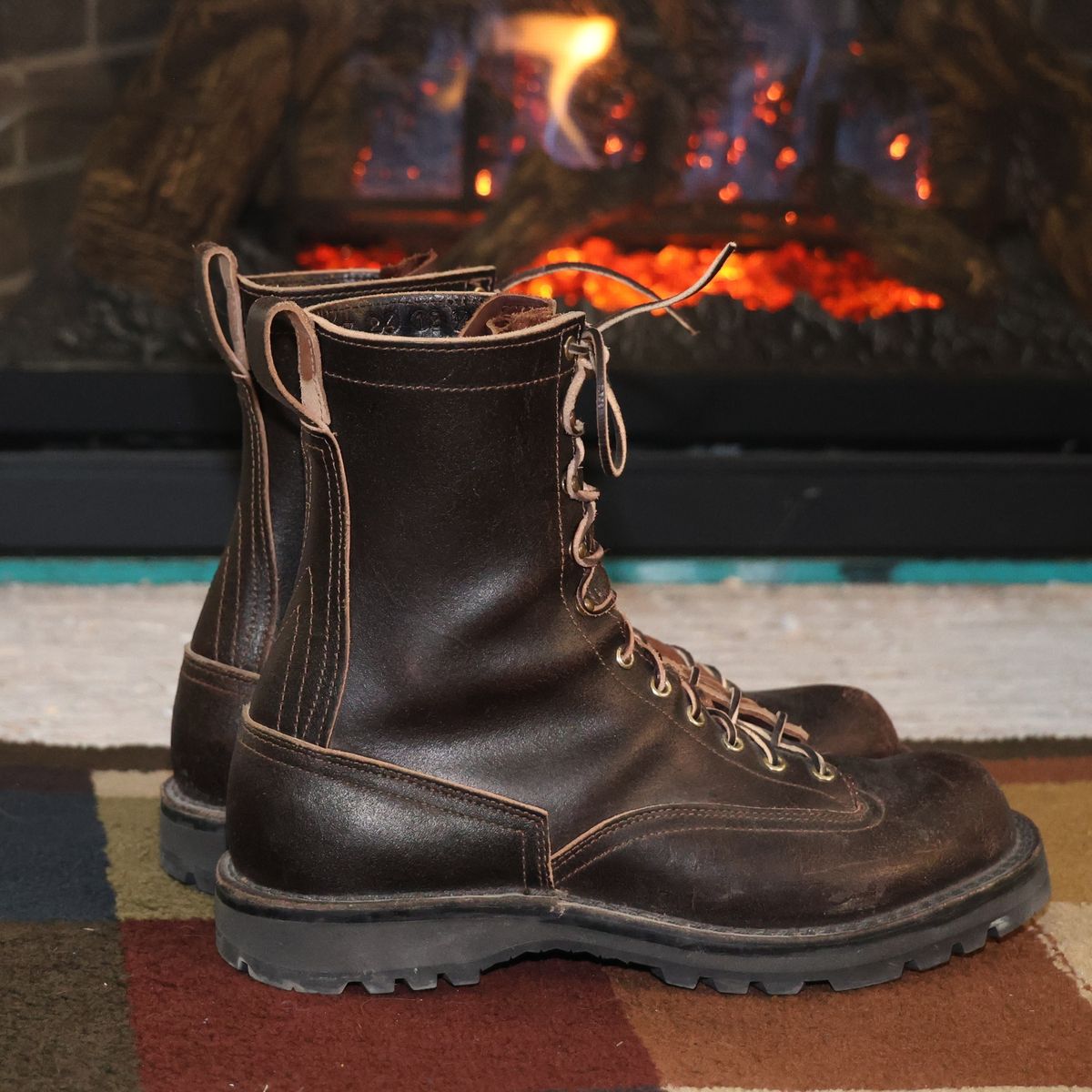 Photo by mfleeter on April 5, 2026 of the Nicks x Rose Anvil ND3 in Horween Brown Waxed Flesh.