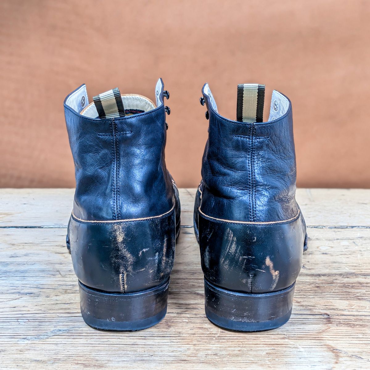 Photo by itsnotbriatall on December 5, 2025 of the The 2 Monkeys Vaudeville "Black Colts" in Horsehide.