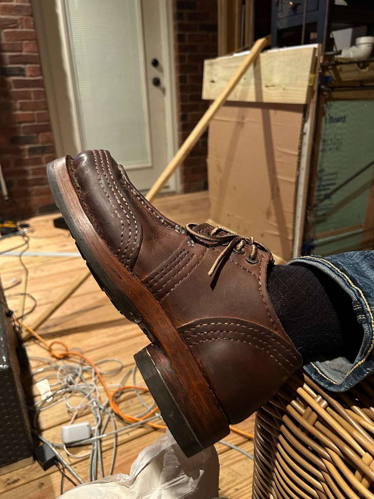 Photo by AdamGreenwell on October 3, 2023 of the Self-Made 42 in 7-8 Ounce Double-ply.