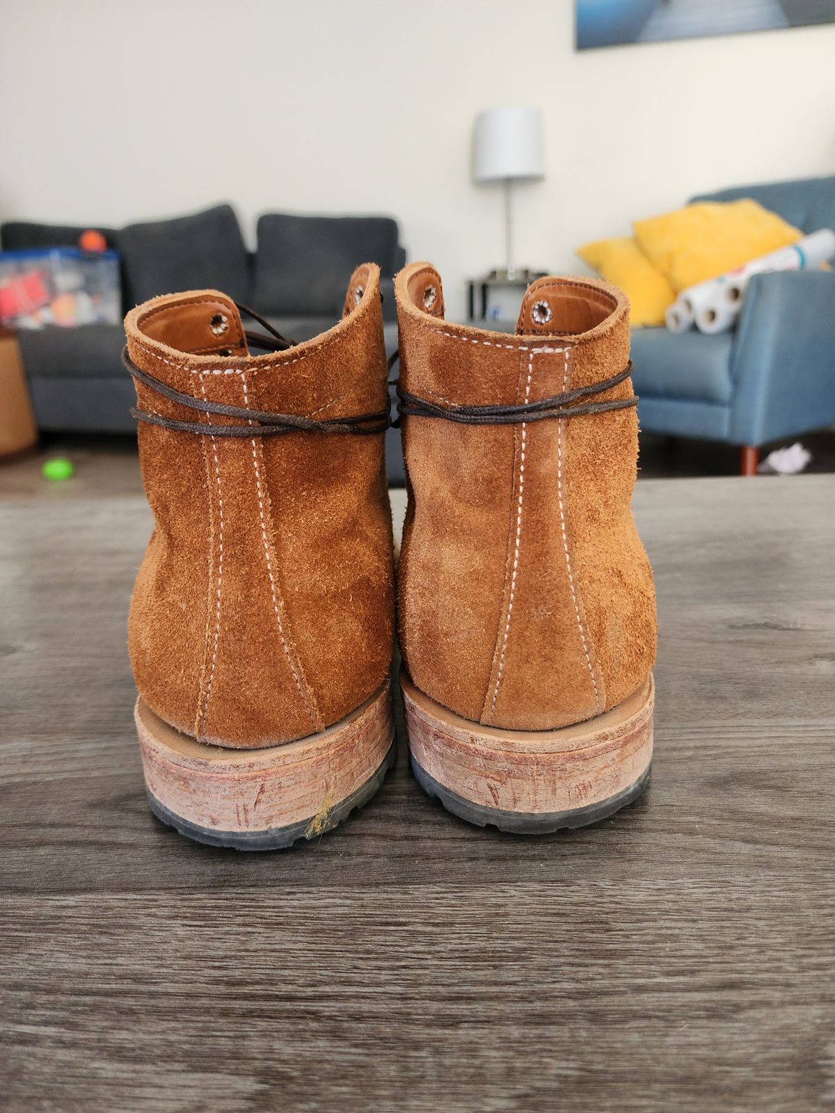 Photo by Rafy99 on November 9, 2022 of the White's Main Street Dress Toe Cap in Unlisted Leather.