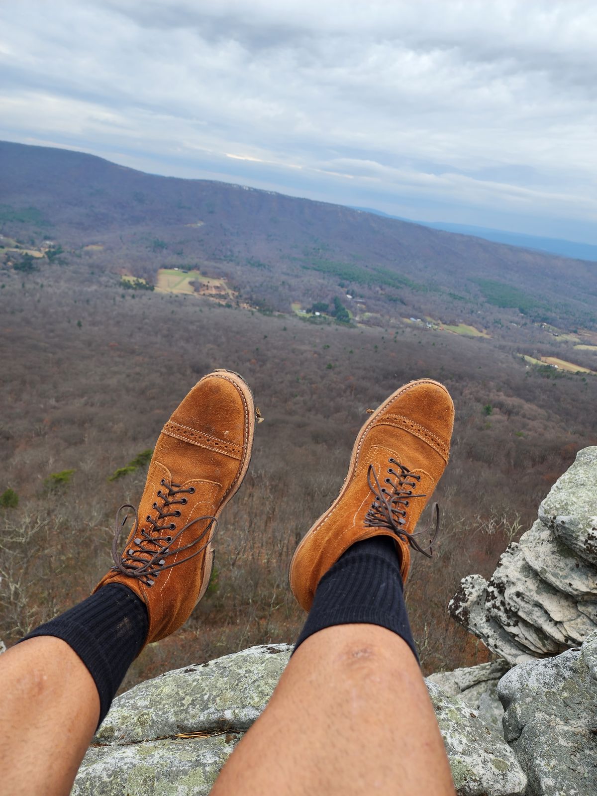 Photo by Rafy99 on December 6, 2022 of the White's Main Street Dress Toe Cap in Unlisted Leather.