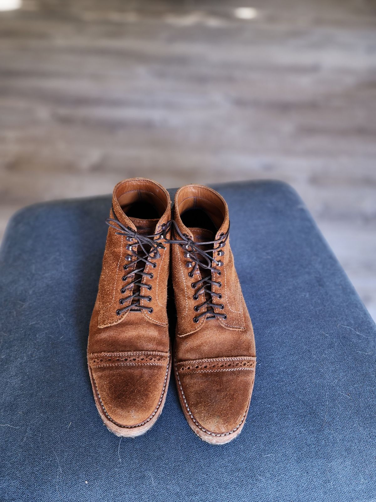 Photo by Rafy99 on December 6, 2022 of the White's Main Street Dress Toe Cap in Unlisted Leather.