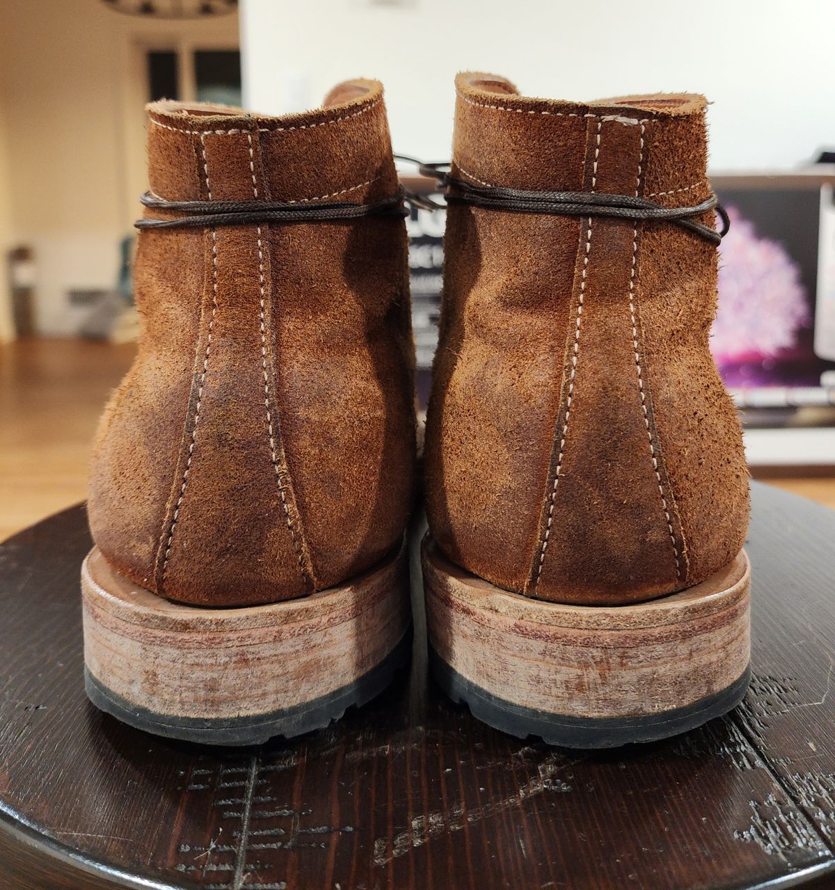 Photo by Rafy99 on February 5, 2023 of the White's Main Street Dress Toe Cap in Unlisted Leather.