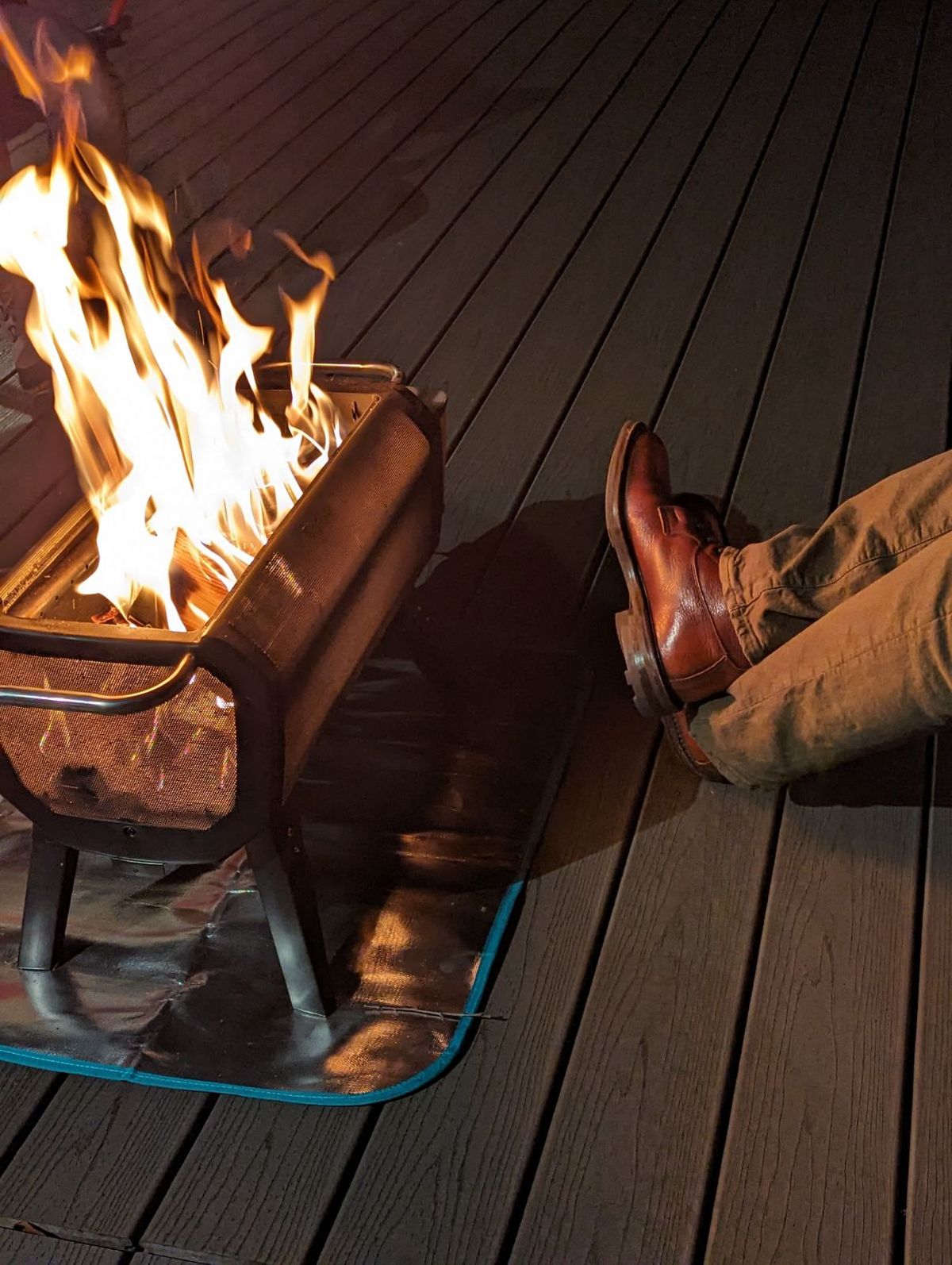 Photo by stylenwby on January 2, 2024 of the Tricker's Grassmere Country Boot in C.F. Stead Caramel Kudu Classic.