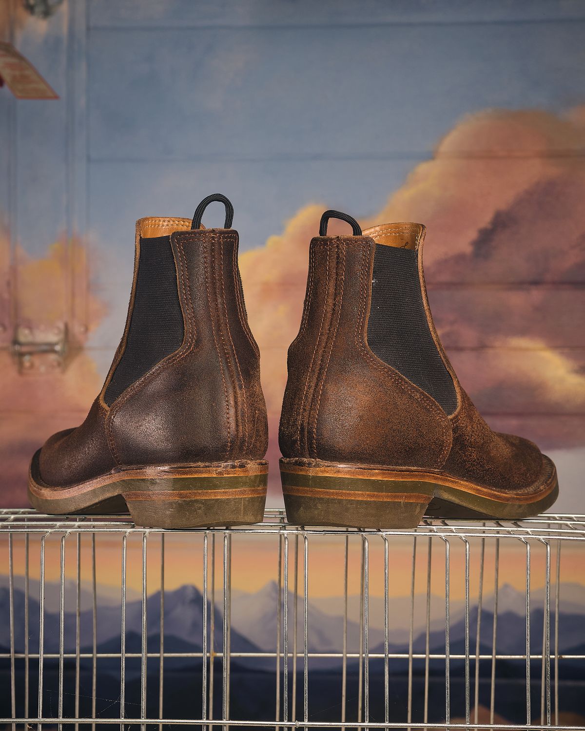 Photo by BobHendersonHB on February 6, 2026 of the BHHB Herridge Lane in Horween Washed Wax Flesh Brown.