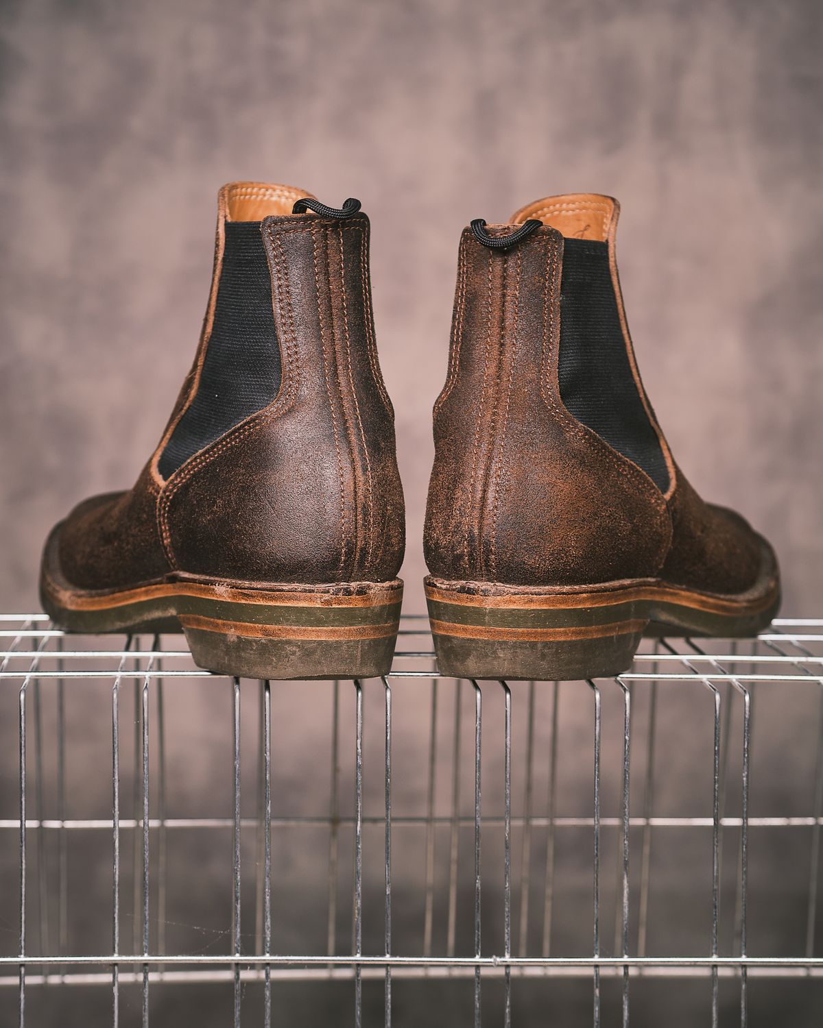 Photo by BobHendersonHB on March 6, 2026 of the BHHB Herridge Lane in Horween Washed Wax Flesh Brown.