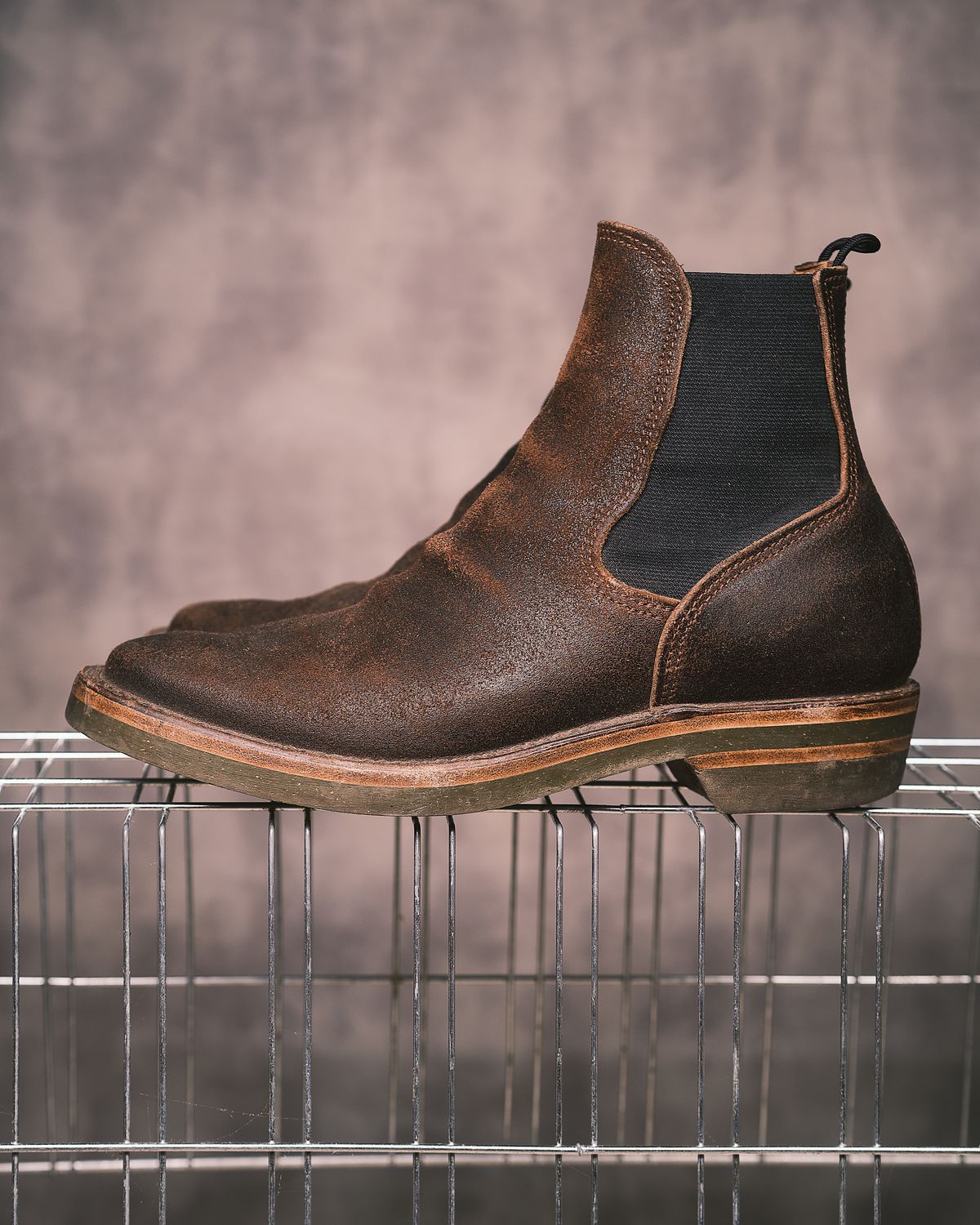 Photo by BobHendersonHB on March 6, 2026 of the BHHB Herridge Lane in Horween Washed Wax Flesh Brown.