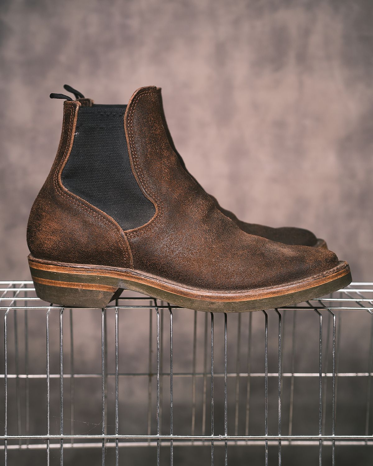 Photo by BobHendersonHB on March 6, 2026 of the BHHB Herridge Lane in Horween Washed Wax Flesh Brown.