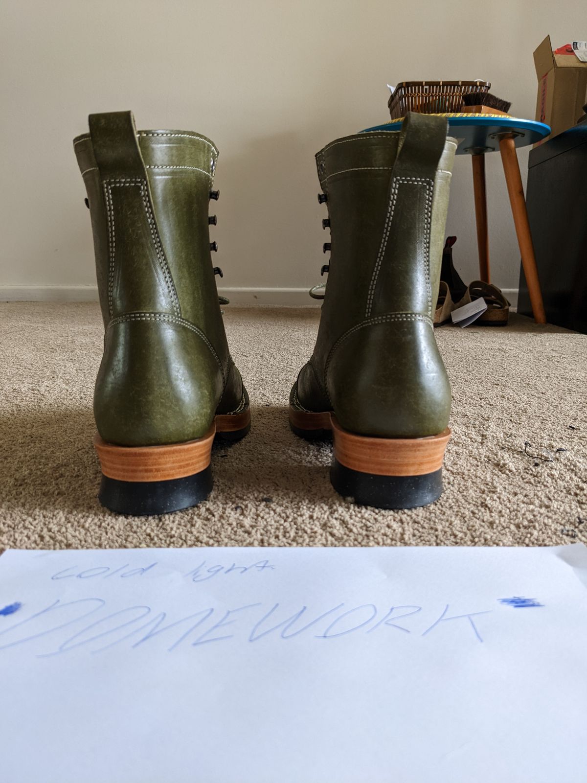 Photo by Togebough on October 1, 2022 of the Jakkrabbits Field Boots in Badalassi Carlo Oliva Pueblo.