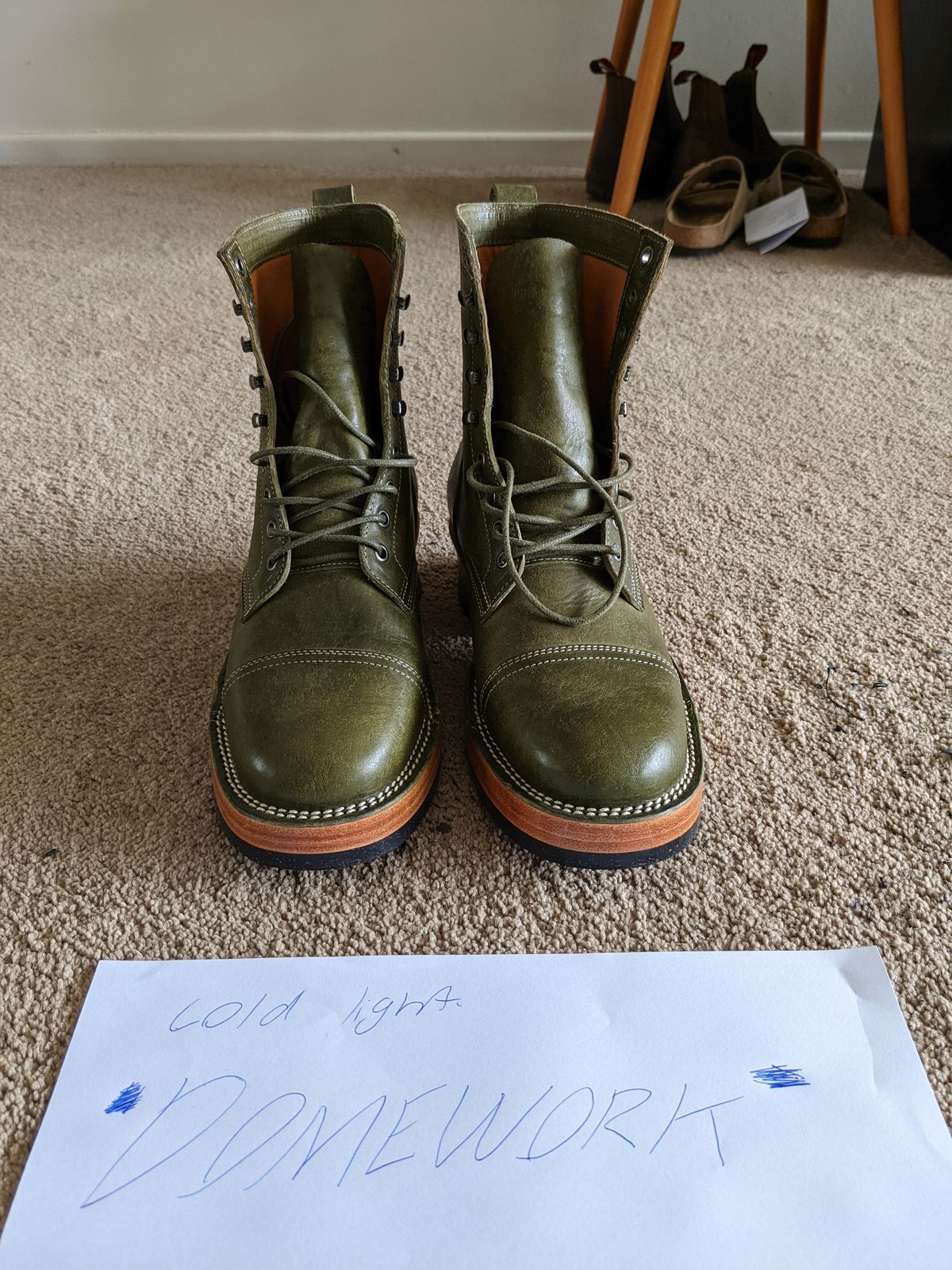 Photo by Togebough on October 1, 2022 of the Jakkrabbits Field Boots in Badalassi Carlo Oliva Pueblo.