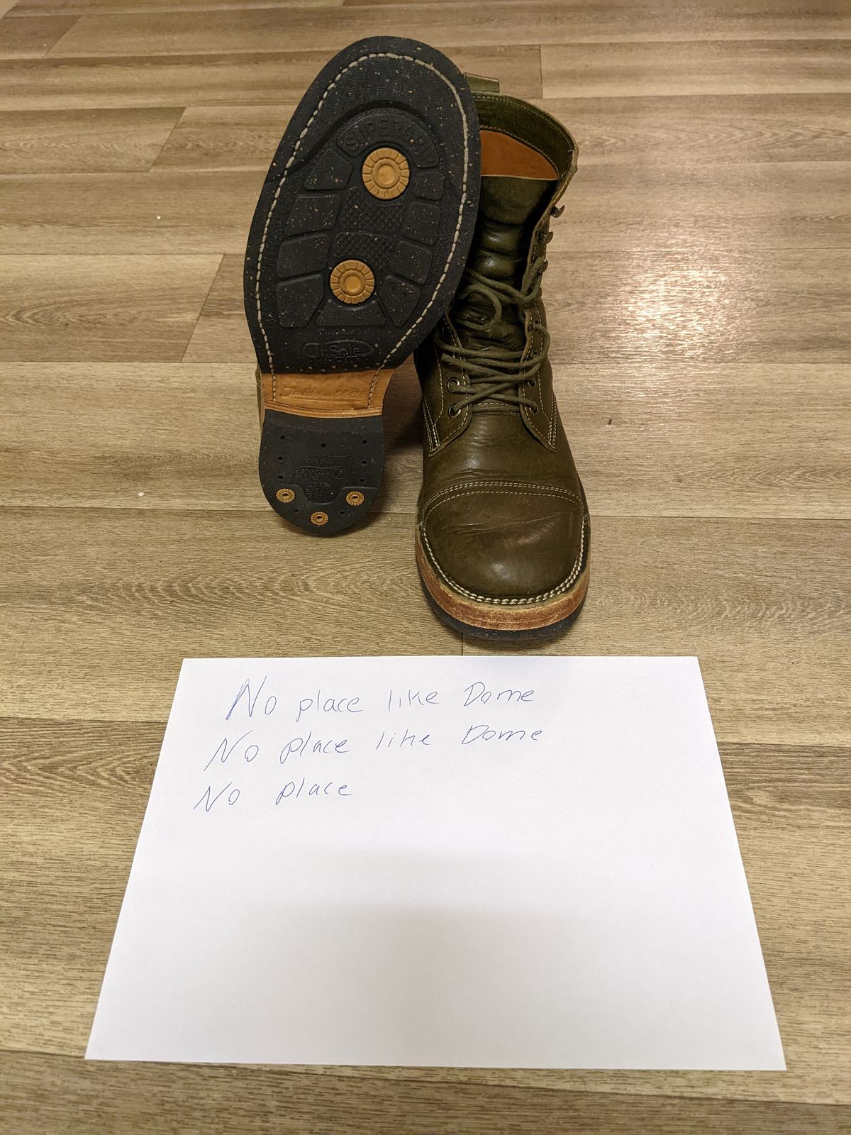 Photo by Togebough on November 4, 2022 of the Jakkrabbits Field Boots in Badalassi Carlo Oliva Pueblo.