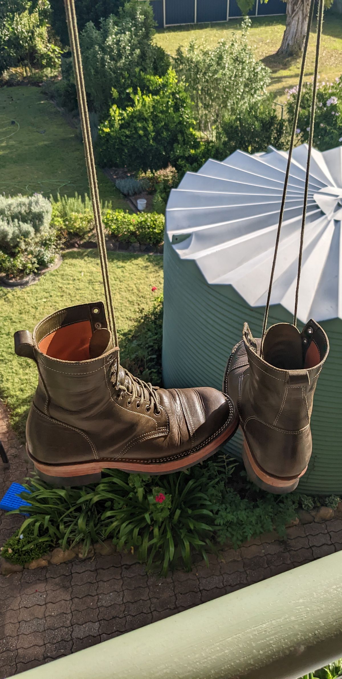 Photo by Togebough on December 2, 2022 of the Jakkrabbits Field Boots in Badalassi Carlo Oliva Pueblo.