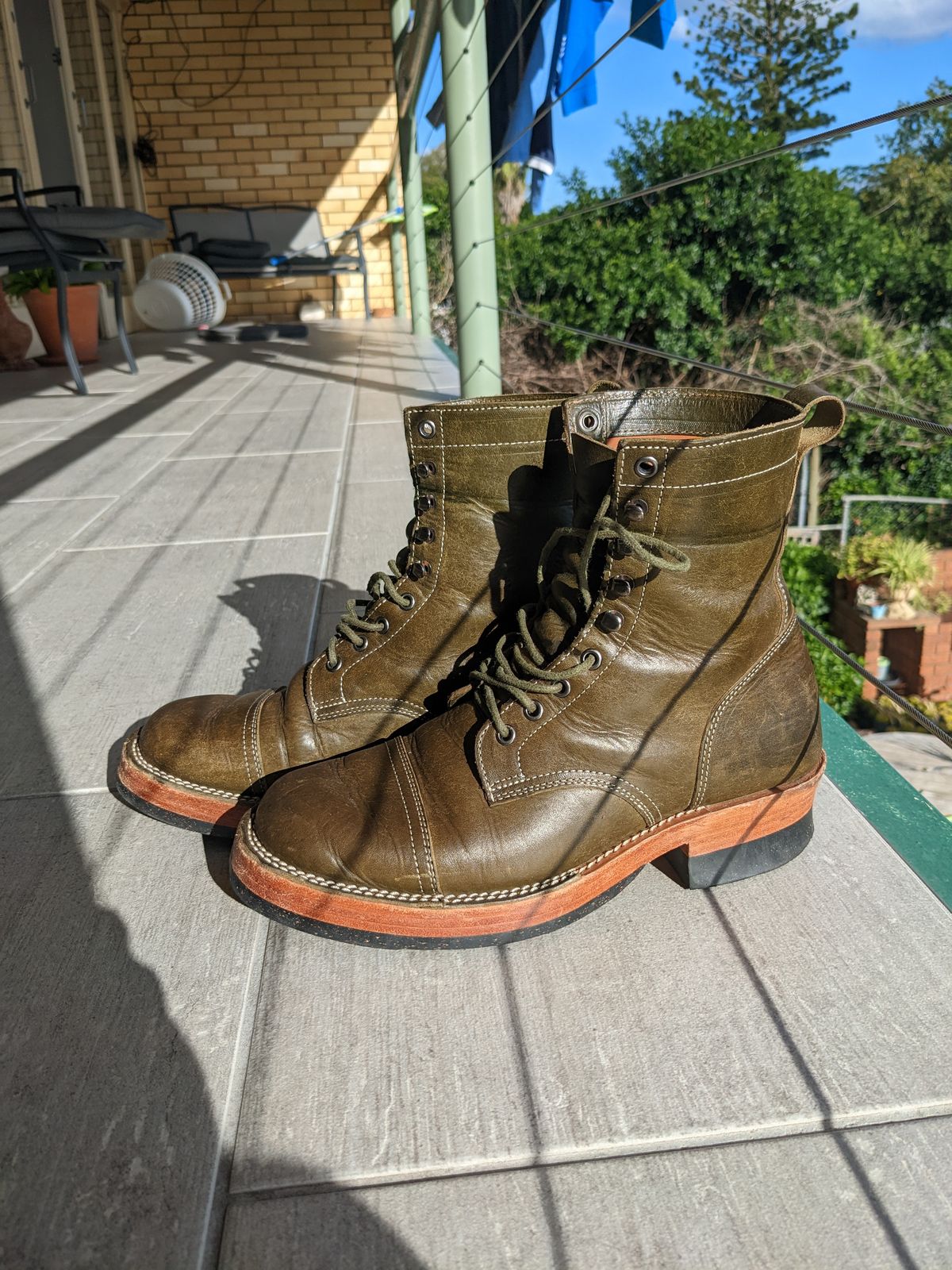 Photo by Togebough on December 2, 2022 of the Jakkrabbits Field Boots in Badalassi Carlo Oliva Pueblo.