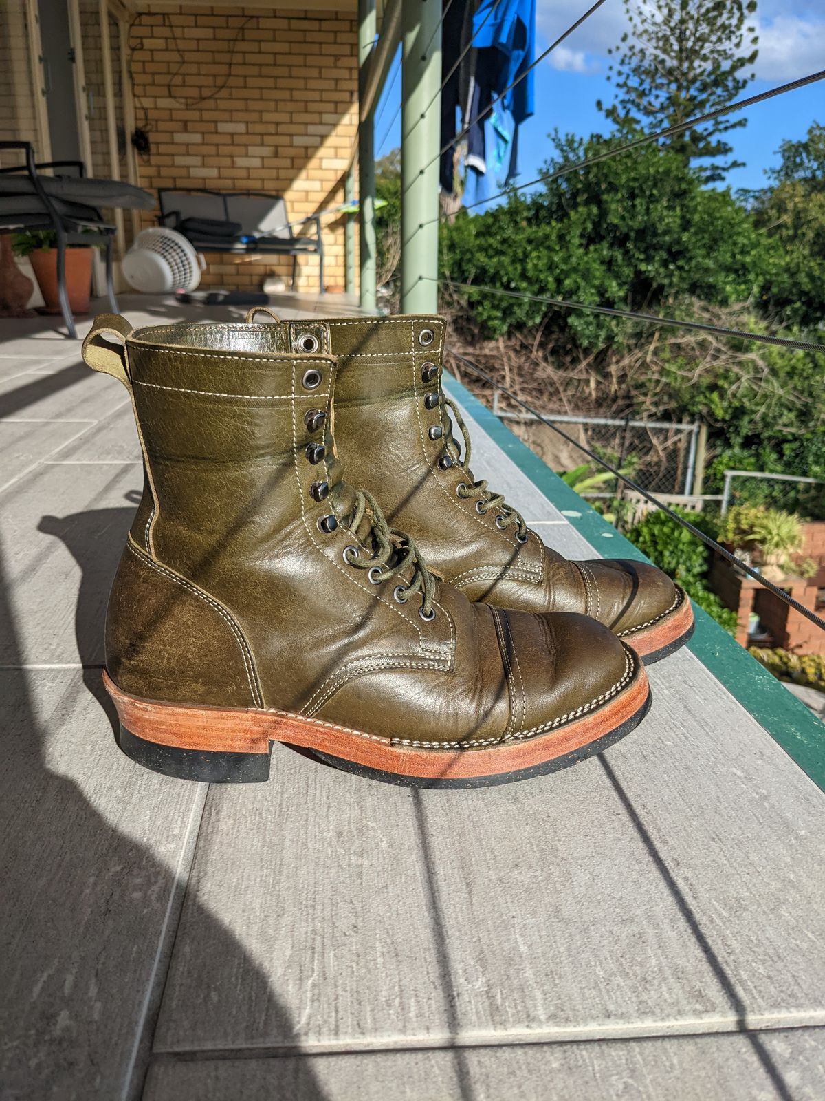 Photo by Togebough on December 2, 2022 of the Jakkrabbits Field Boots in Badalassi Carlo Oliva Pueblo.