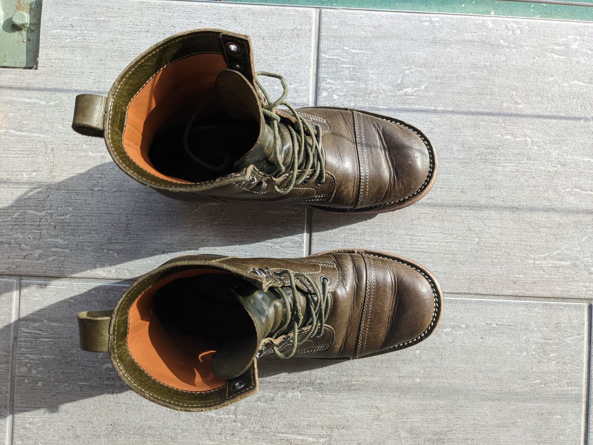 Photo by Togebough on December 2, 2022 of the Jakkrabbits Field Boots in Badalassi Carlo Oliva Pueblo.