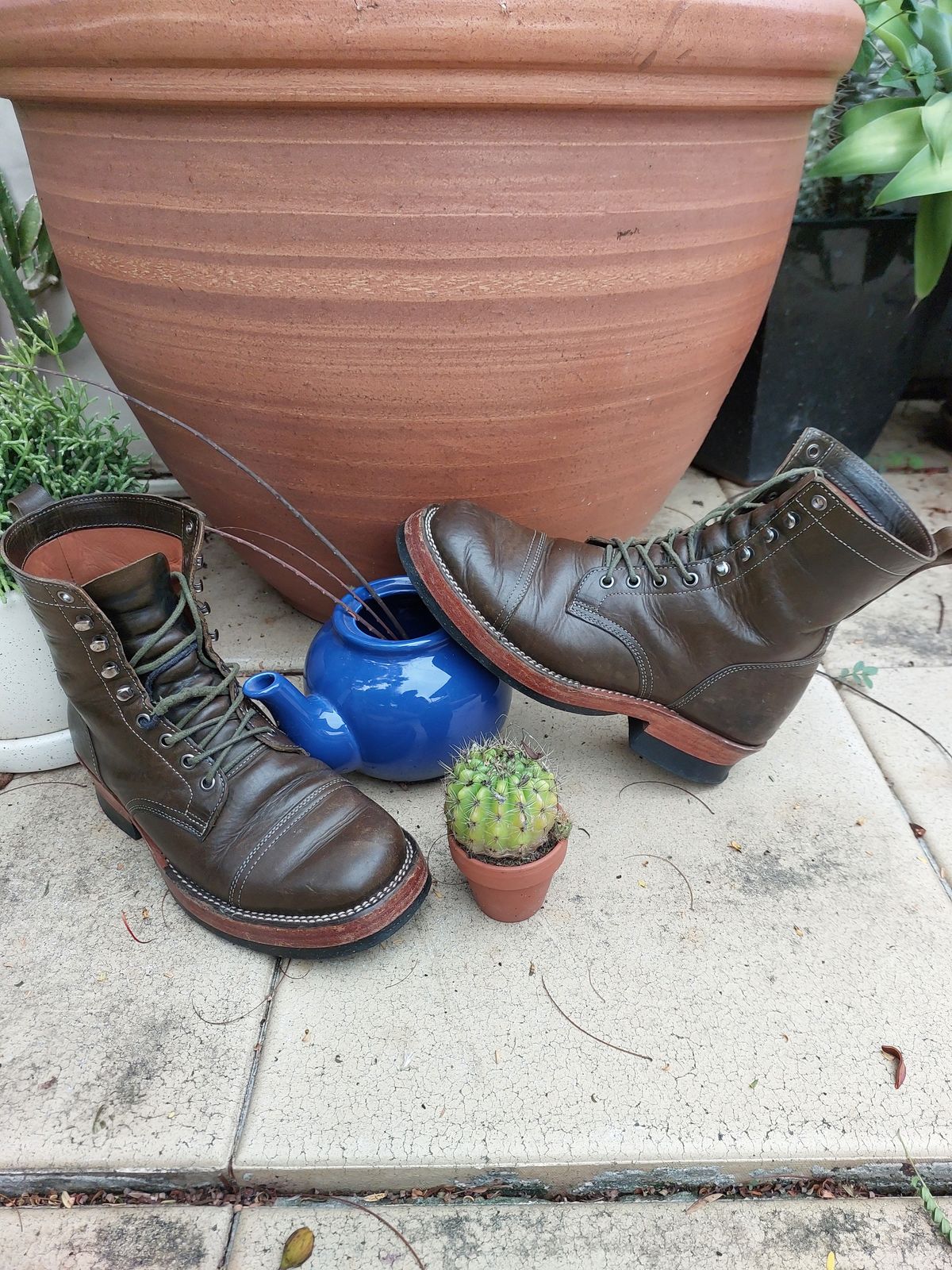Photo by Togebough on February 3, 2023 of the Jakkrabbits Field Boots in Badalassi Carlo Oliva Pueblo.