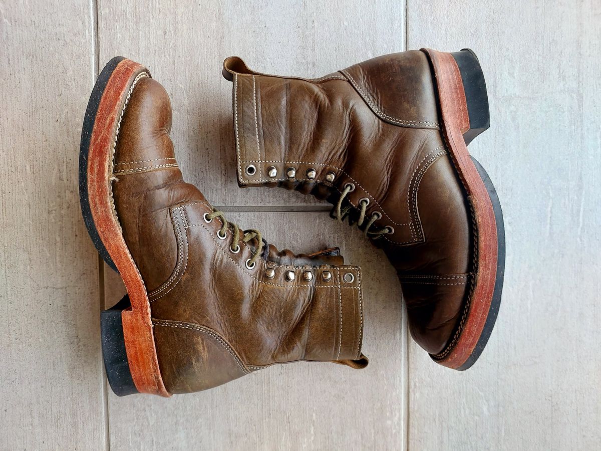 Photo by Togebough on February 3, 2023 of the Jakkrabbits Field Boots in Badalassi Carlo Oliva Pueblo.