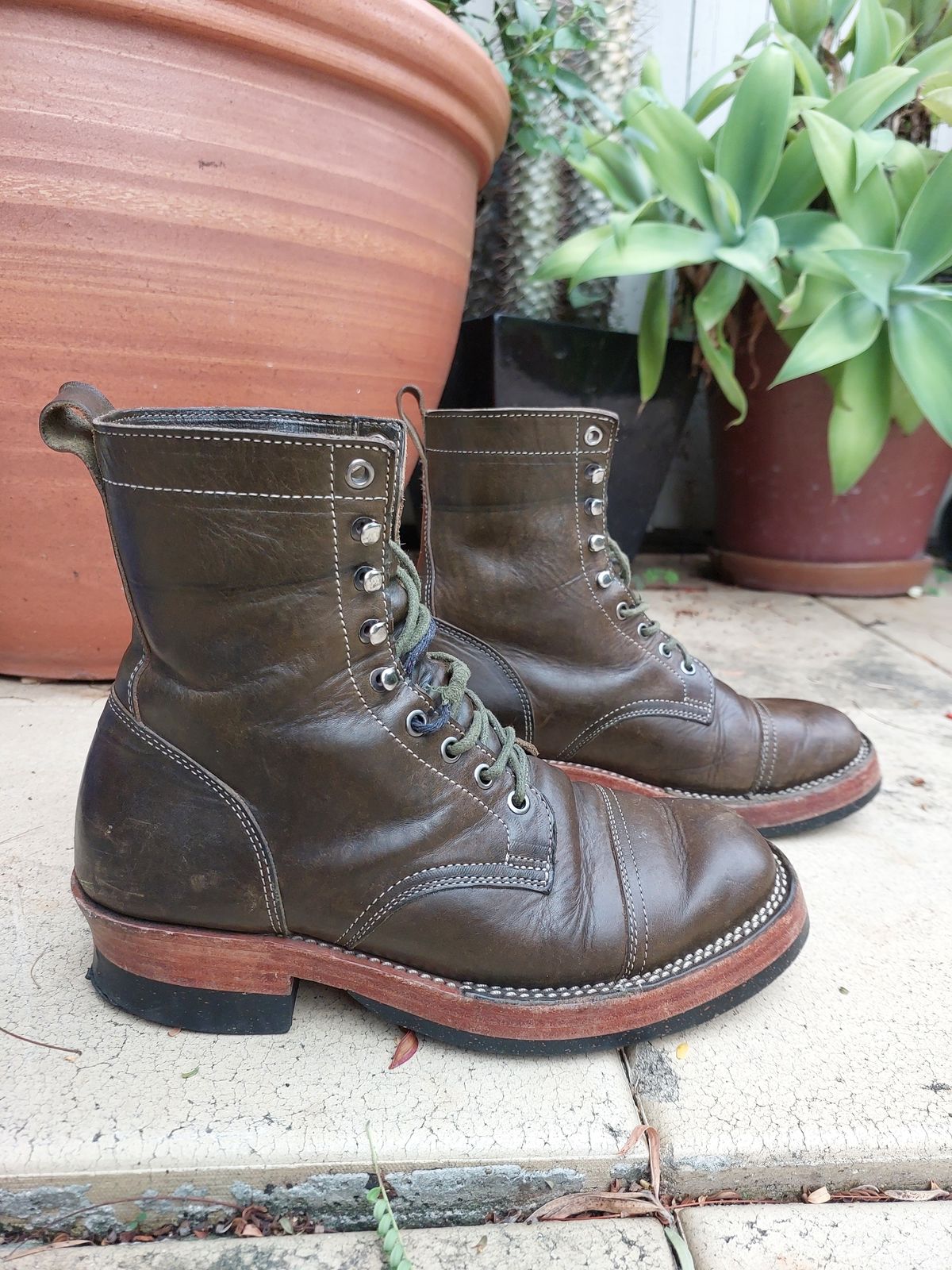 Photo by Togebough on February 3, 2023 of the Jakkrabbits Field Boots in Badalassi Carlo Oliva Pueblo.