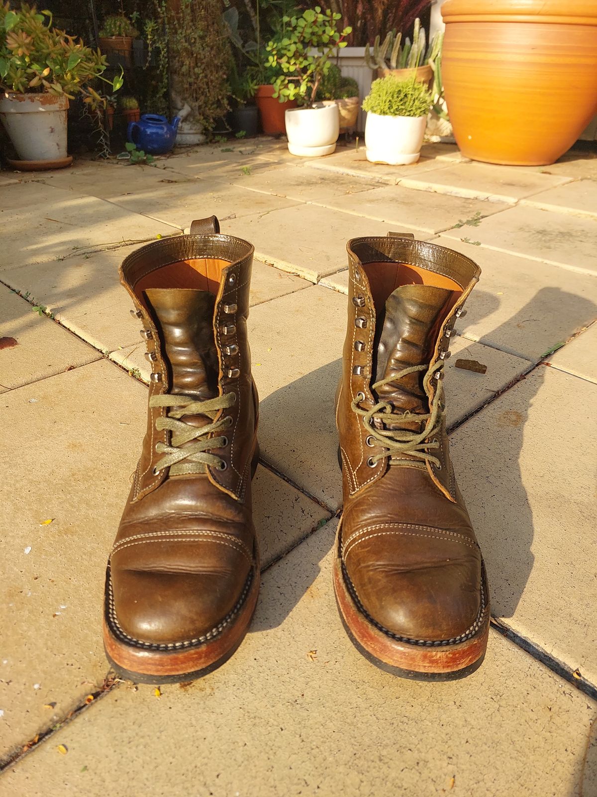 Photo by Togebough on March 4, 2023 of the Jakkrabbits Field Boots in Badalassi Carlo Oliva Pueblo.