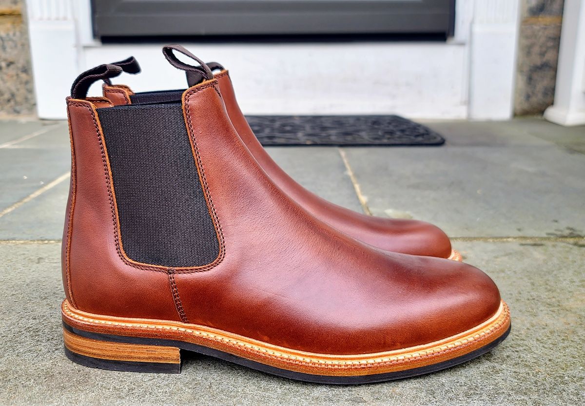 Photo by ouroboros3031 on November 9, 2023 of the Parkhurst The Elmwood in Mahogany Full Grain.