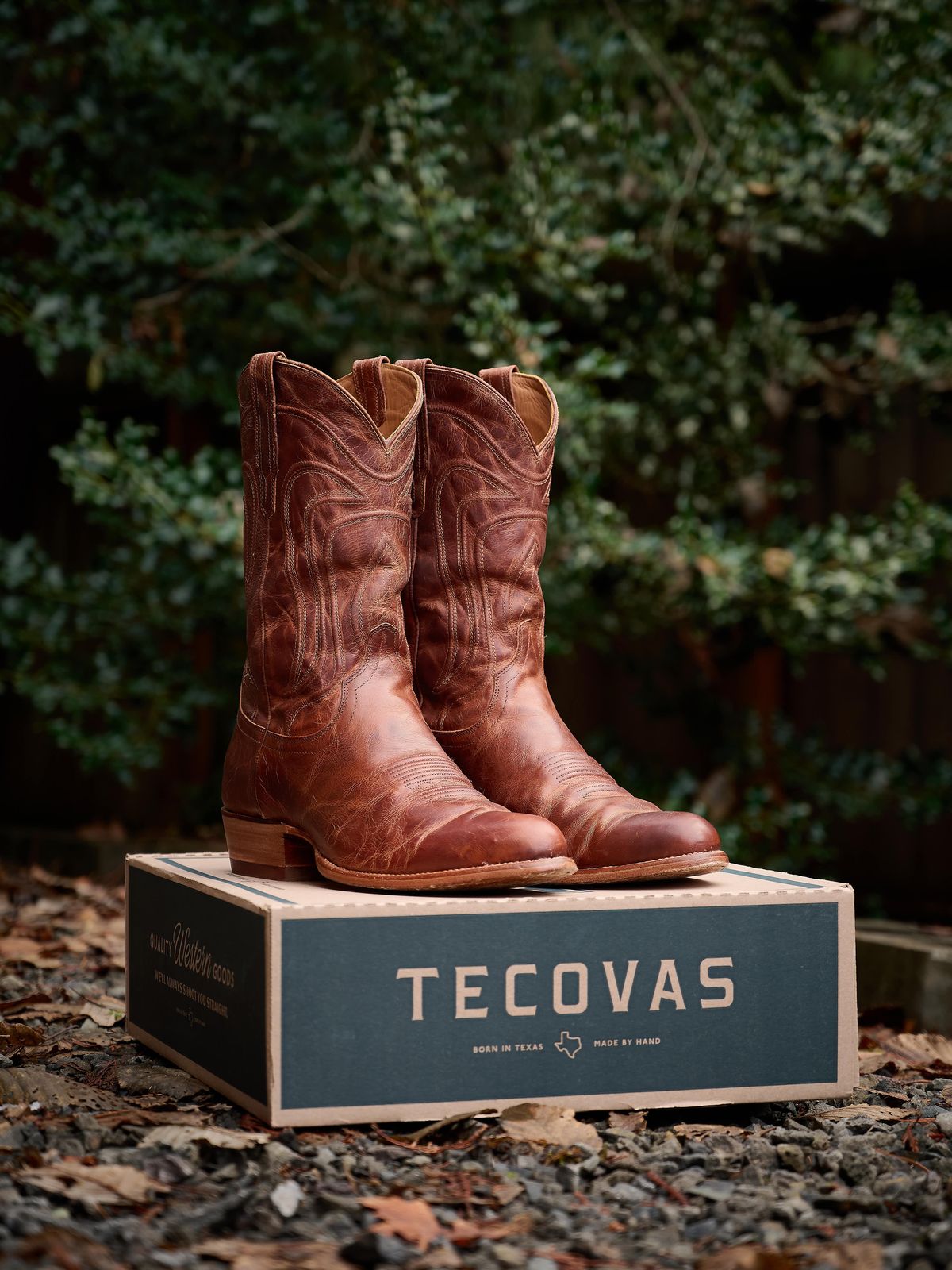 Photo by switch on January 11, 2024 of the Tecovas The Cartwright in Scotch Goat.