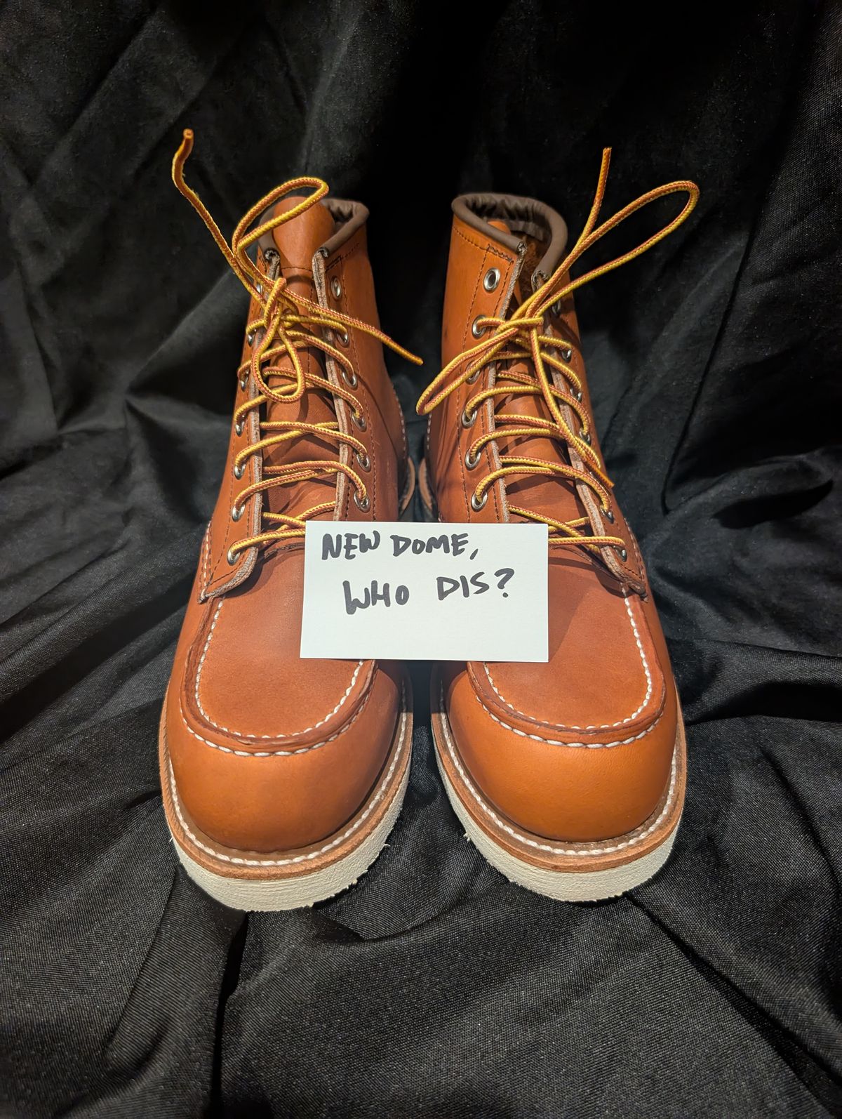 Photo by li.40 on October 1, 2025 of the Red Wing 6-Inch Classic Moc in S.B. Foot Oro Legacy.