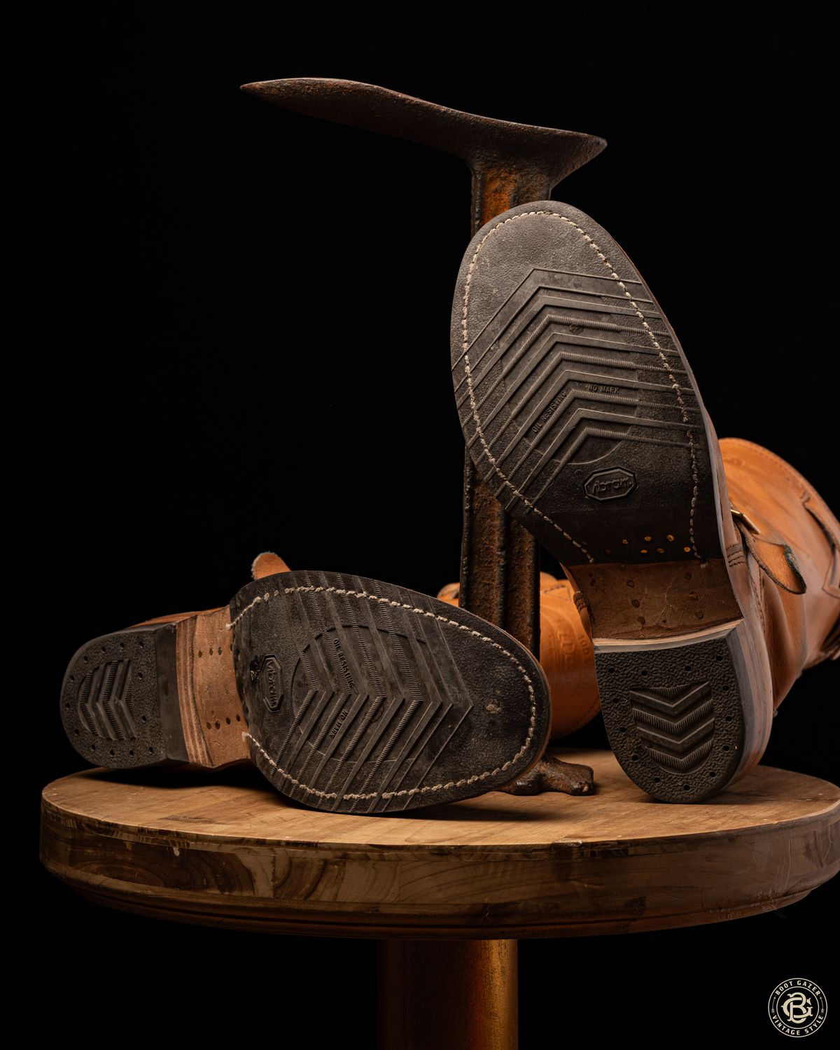 Photo by boot_gazer on April 5, 2025 of the Wesco Boss Engineer Boot in Horween Natural Essex.