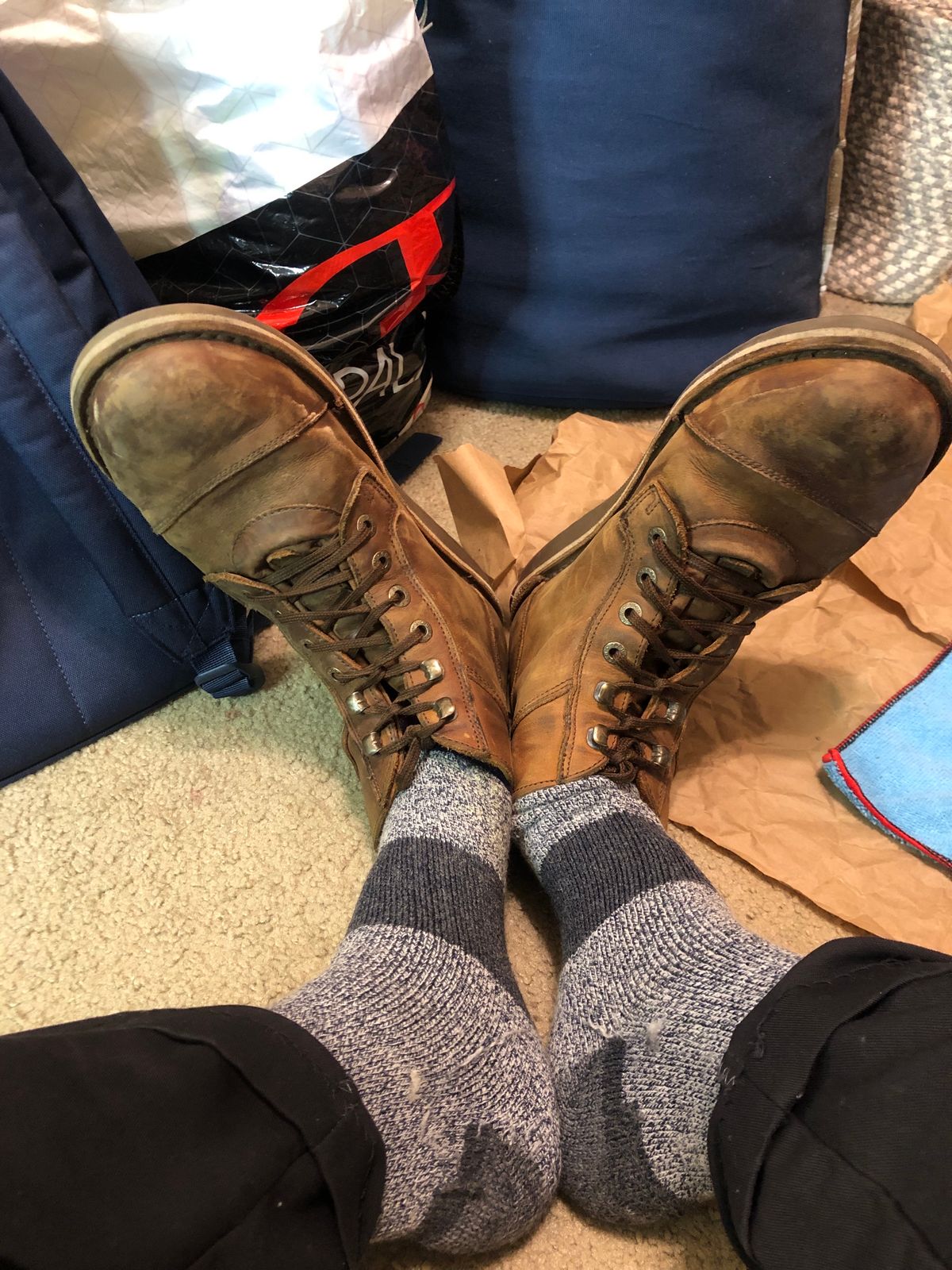 Photo by jvibe on February 3, 2024 of the Jim Green Baobab Boot in Fudge Crazy Horse.