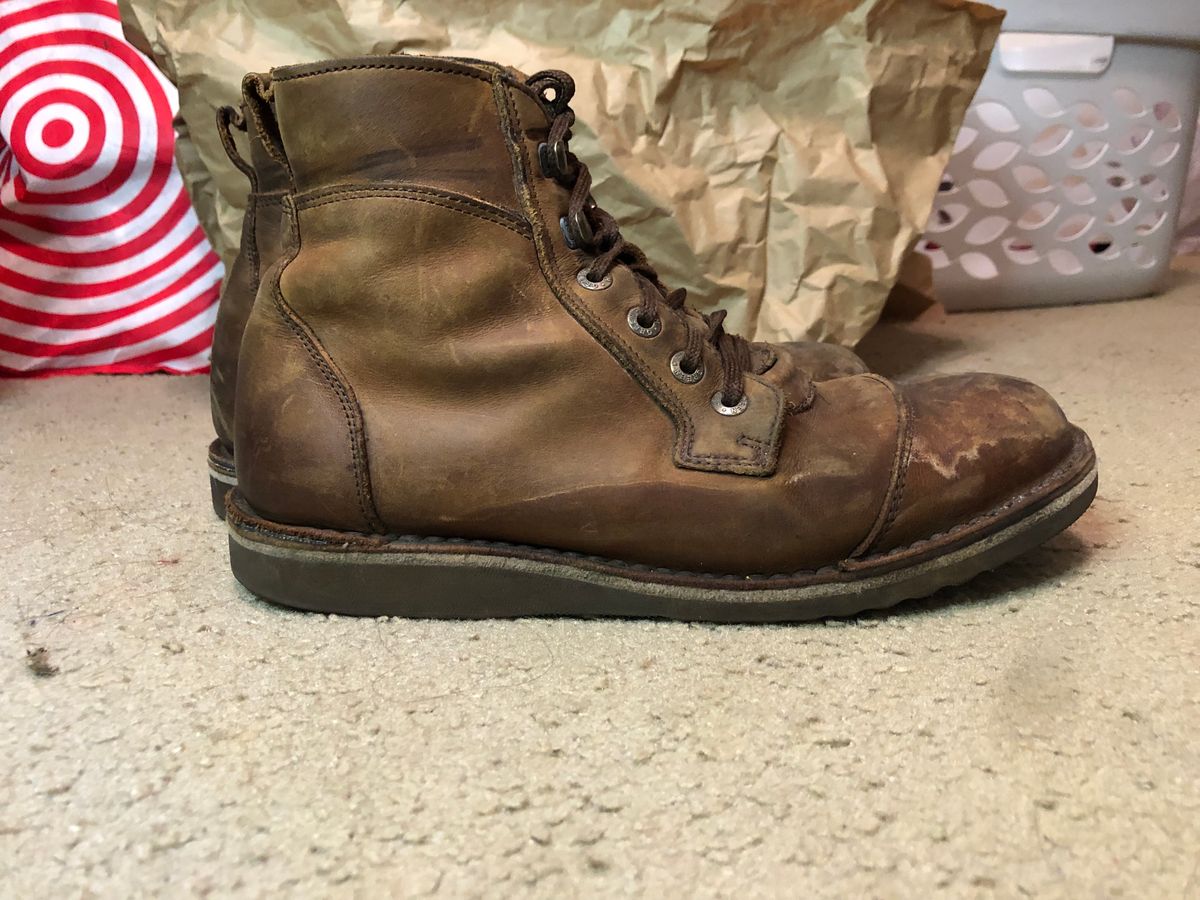 Photo by jvibe on February 3, 2024 of the Jim Green Baobab Boot in Fudge Crazy Horse.