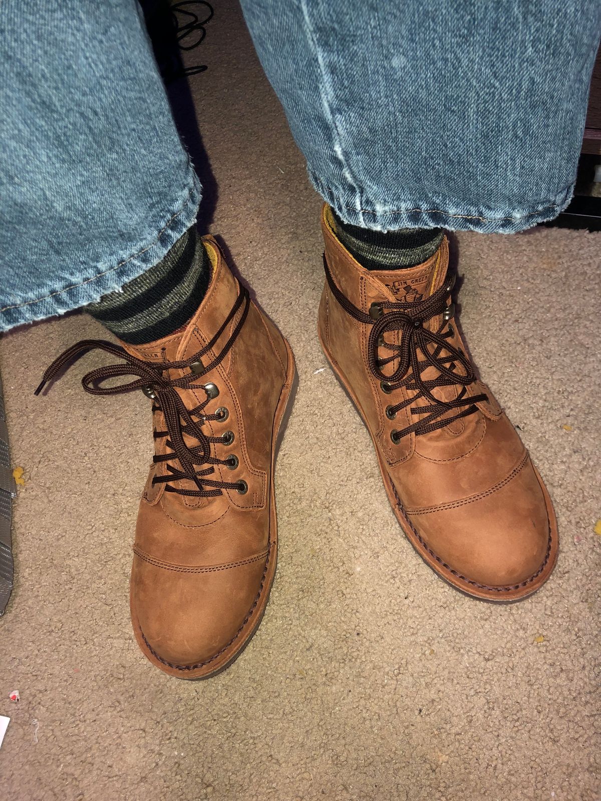 Photo by jvibe on October 1, 2023 of the Jim Green Baobab Boot in Fudge Crazy Horse.