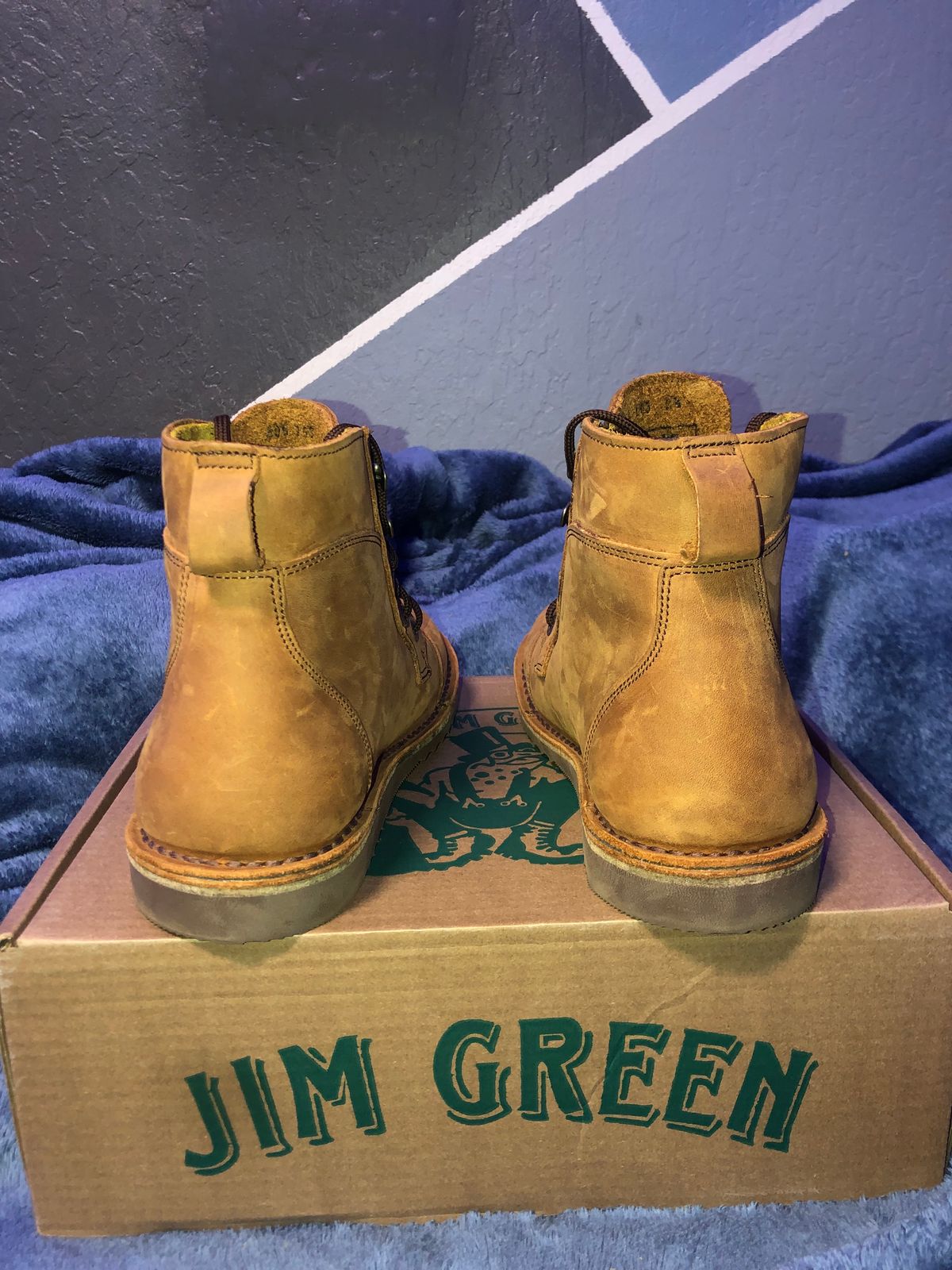 Photo by jvibe on October 1, 2023 of the Jim Green Baobab Boot in Fudge Crazy Horse.