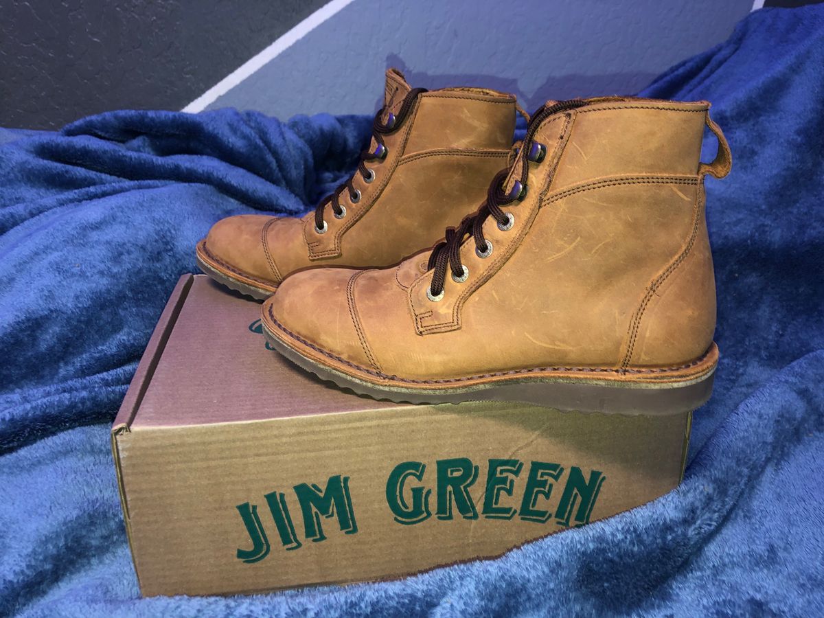 Photo by jvibe on October 1, 2023 of the Jim Green Baobab Boot in Fudge Crazy Horse.