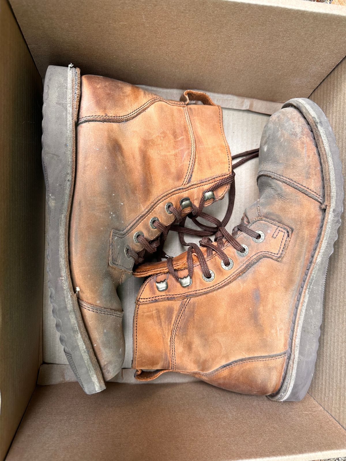 Photo by jvibe on November 4, 2023 of the Jim Green Baobab Boot in Fudge Crazy Horse.