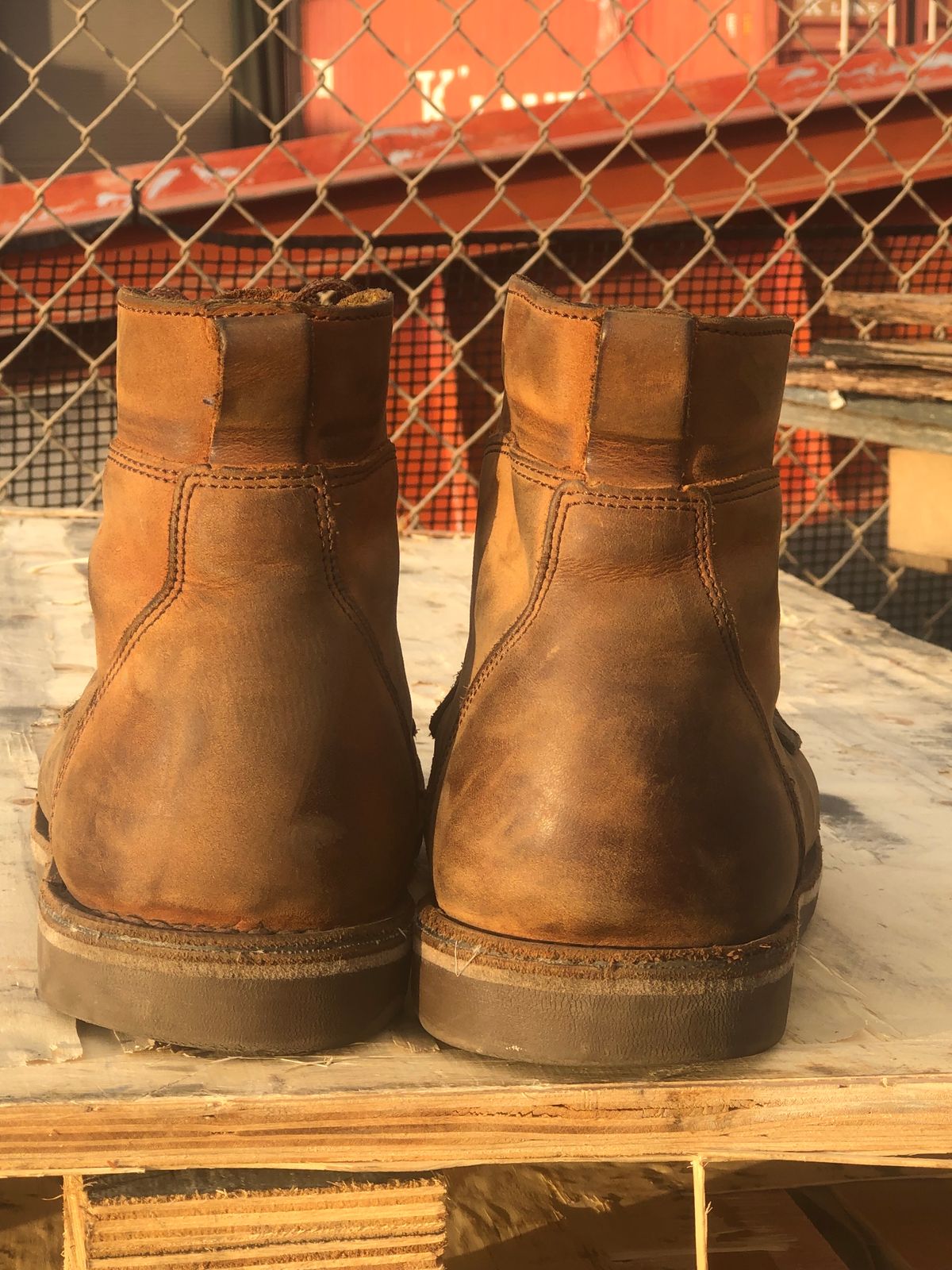 Photo by jvibe on January 5, 2024 of the Jim Green Baobab Boot in Fudge Crazy Horse.