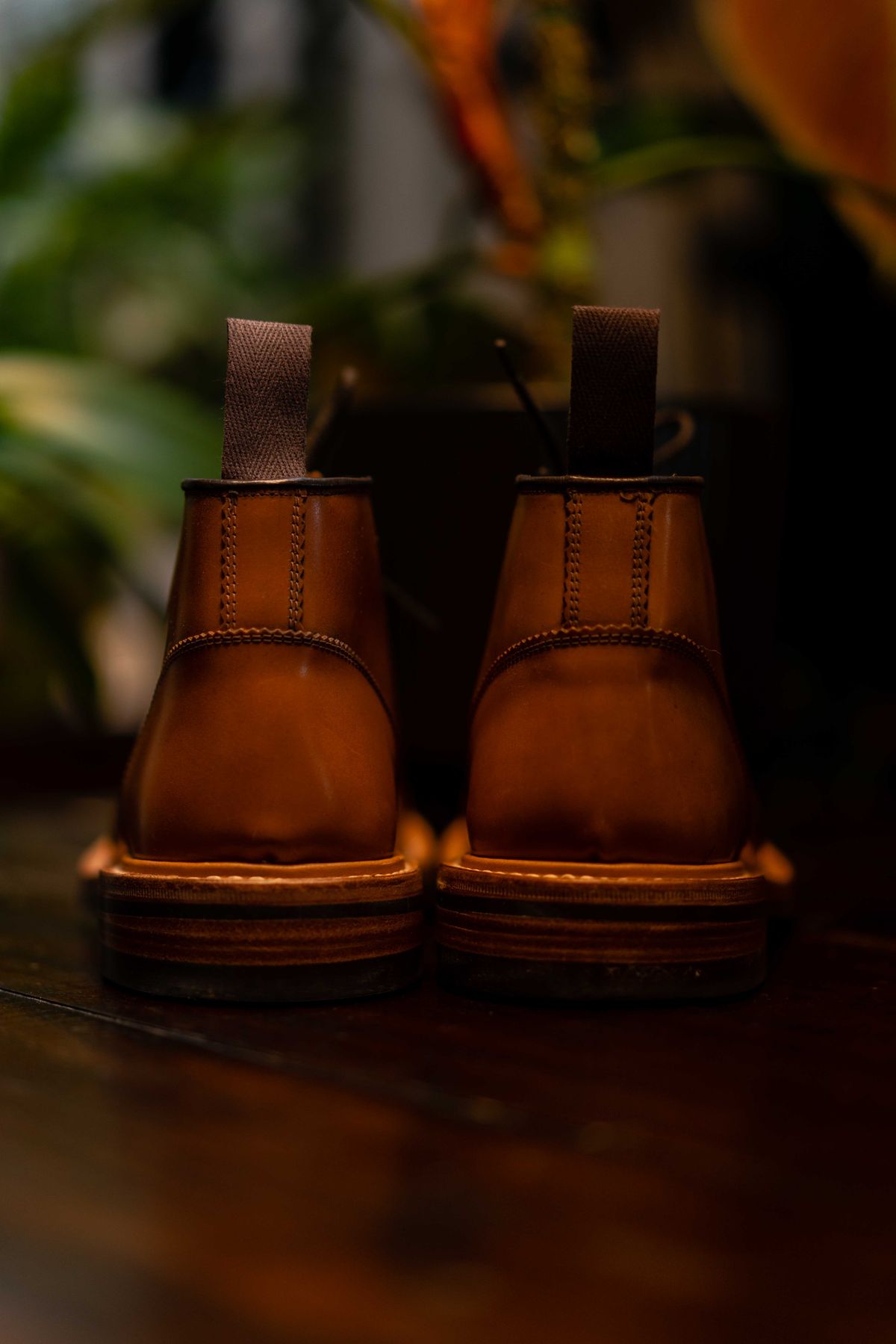 Photo by van504 on October 2, 2022 of the Tricker's Ethan Monkey Boot in Teck Shell Cordovan.