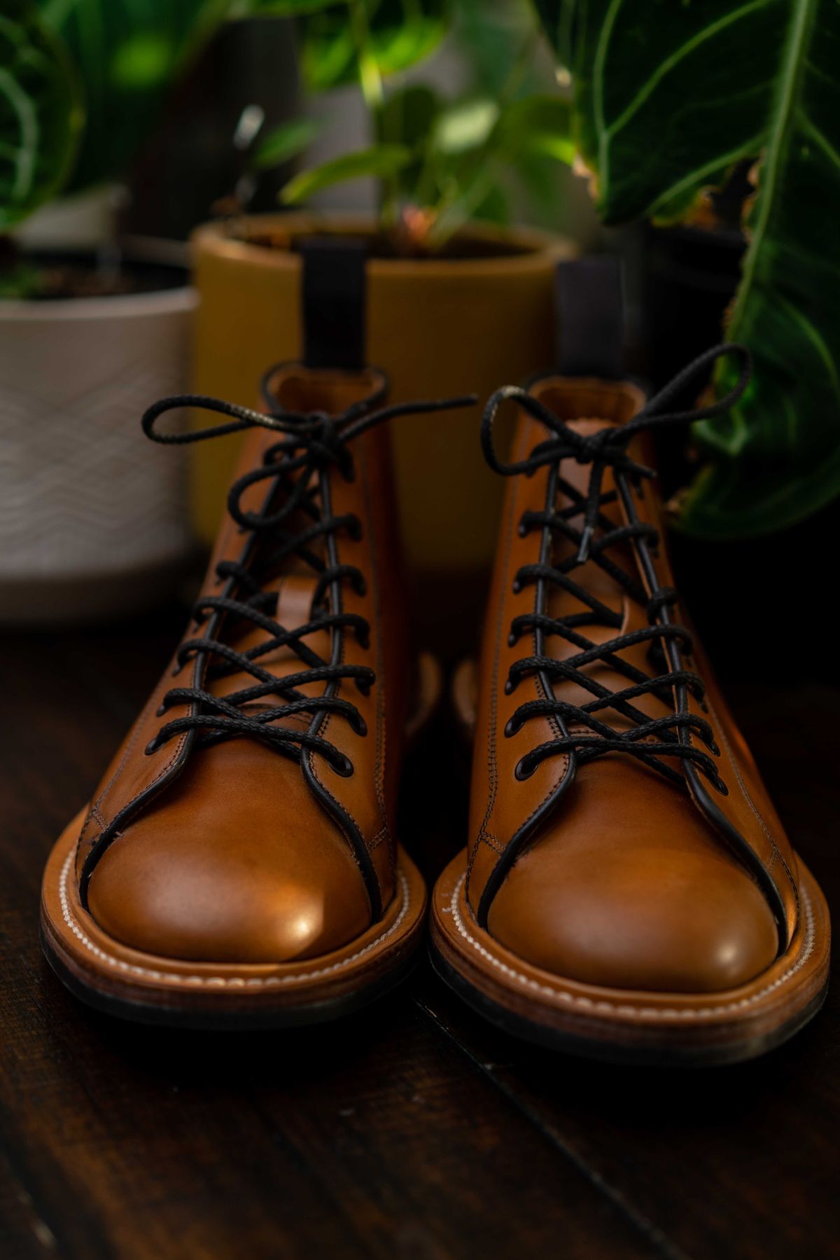Photo by van504 on October 2, 2022 of the Tricker's Ethan Monkey Boot in Teck Shell Cordovan.