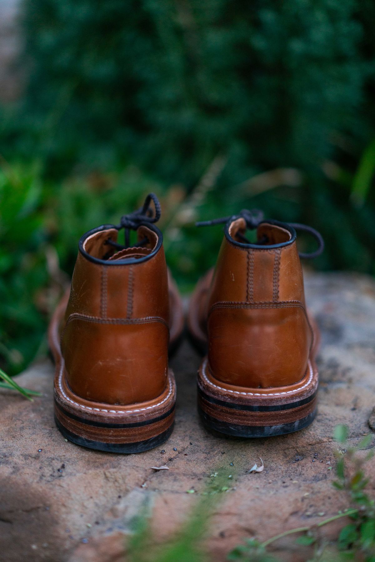 Photo by van504 on November 2, 2022 of the Tricker's Ethan Monkey Boot in Teck Shell Cordovan.