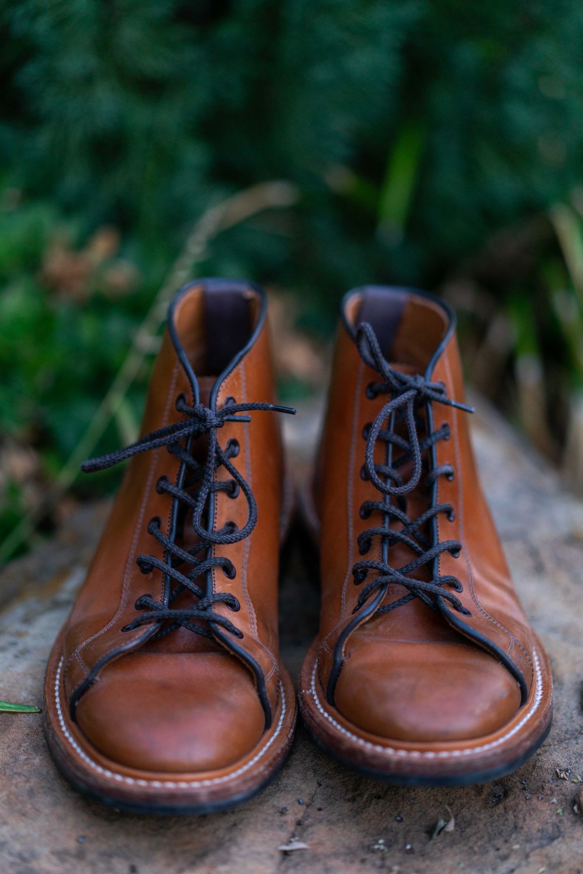 Photo by van504 on November 2, 2022 of the Tricker's Ethan Monkey Boot in Teck Shell Cordovan.