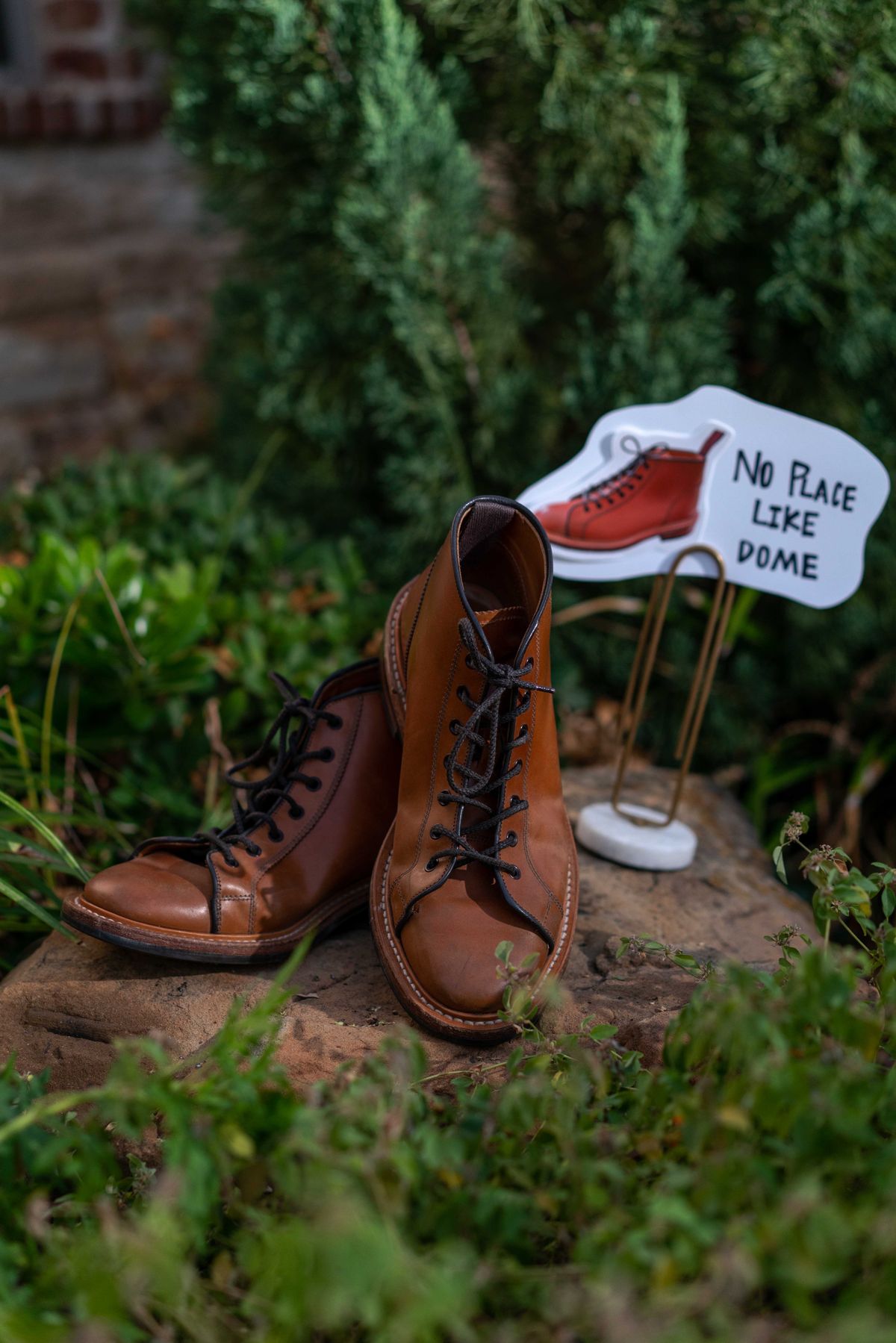 Photo by van504 on November 2, 2022 of the Tricker's Ethan Monkey Boot in Teck Shell Cordovan.