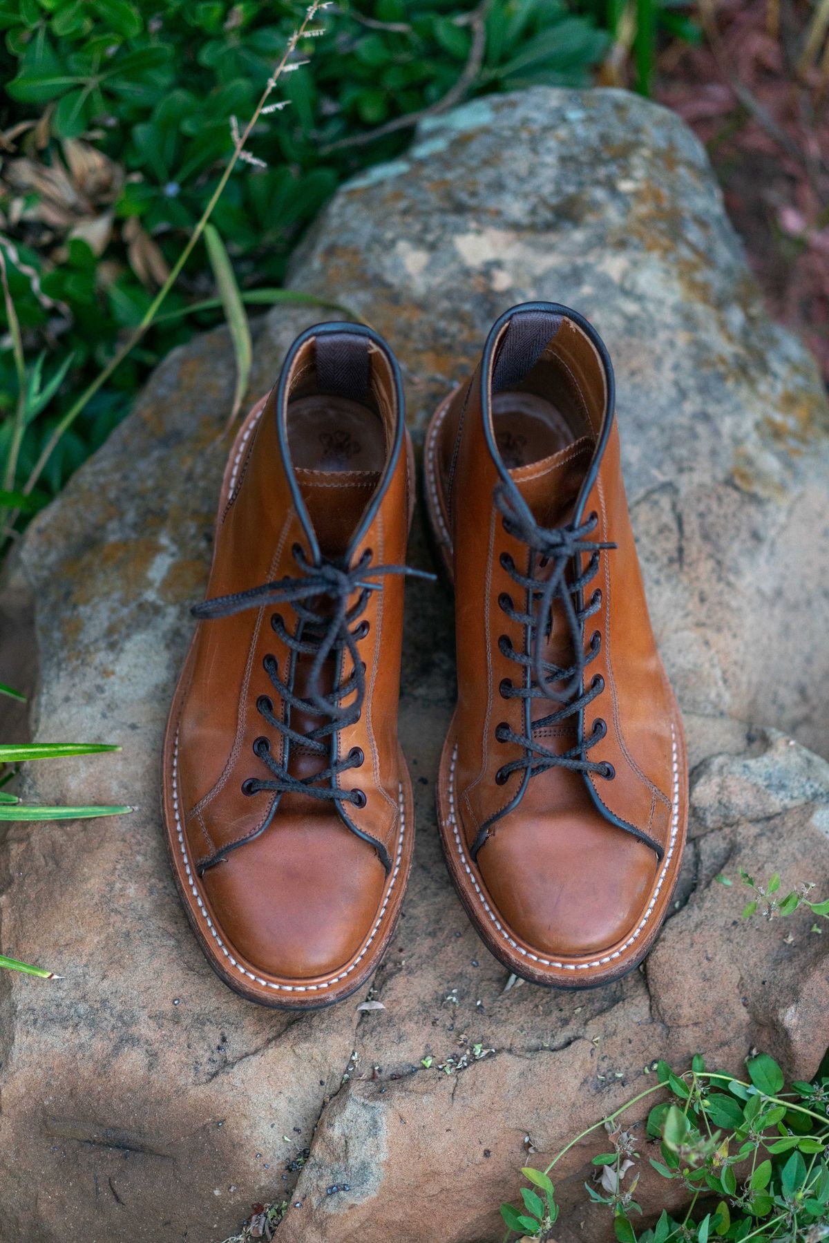 Photo by van504 on November 2, 2022 of the Tricker's Ethan Monkey Boot in Teck Shell Cordovan.