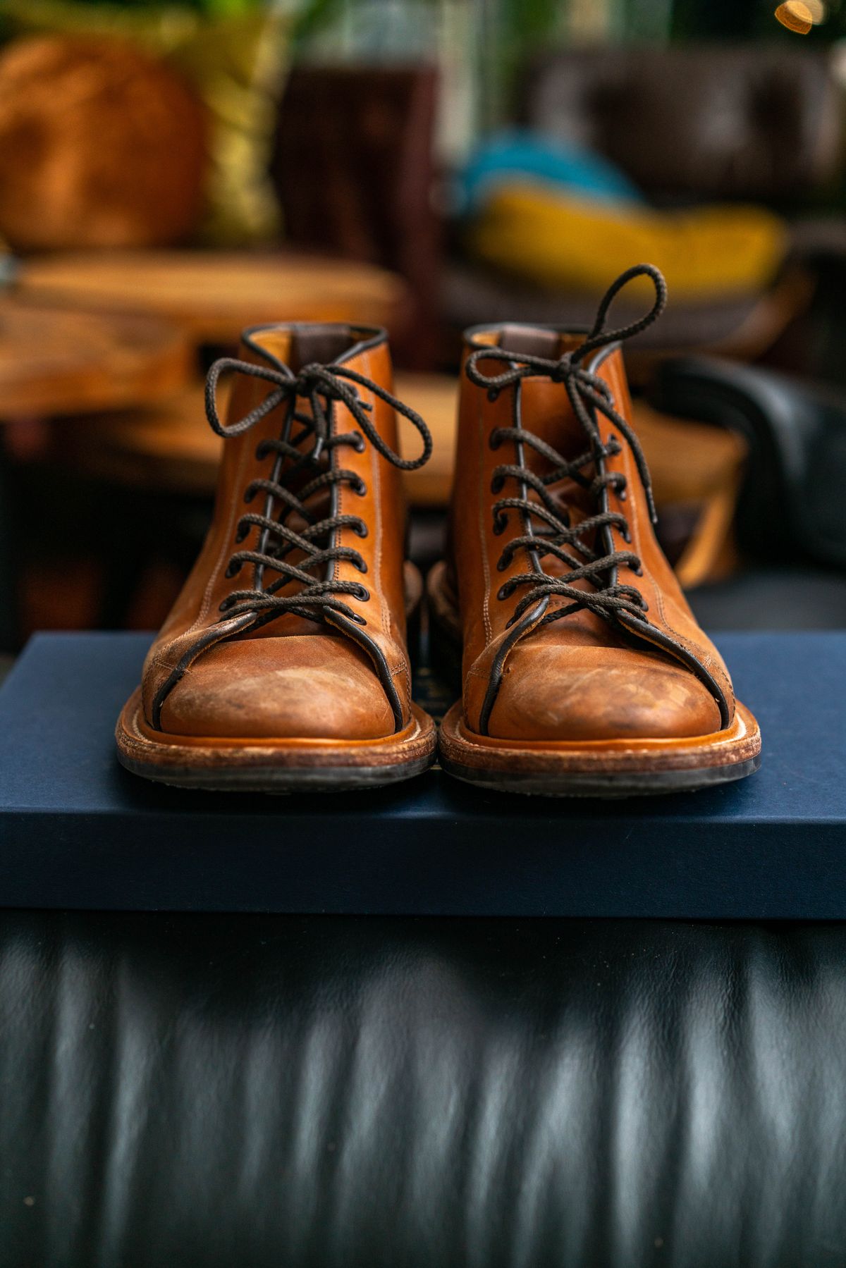 Photo by van504 on December 4, 2022 of the Tricker's Ethan Monkey Boot in Teck Shell Cordovan.
