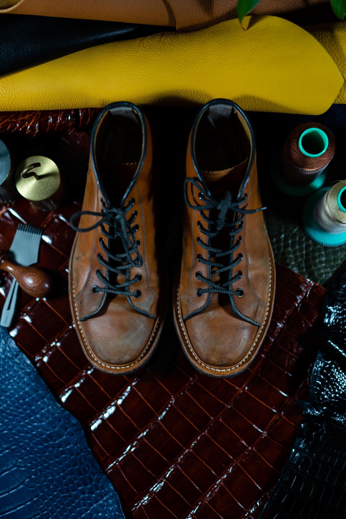 Photo by van504 on February 4, 2023 of the Tricker's Ethan Monkey Boot in Teck Shell Cordovan.