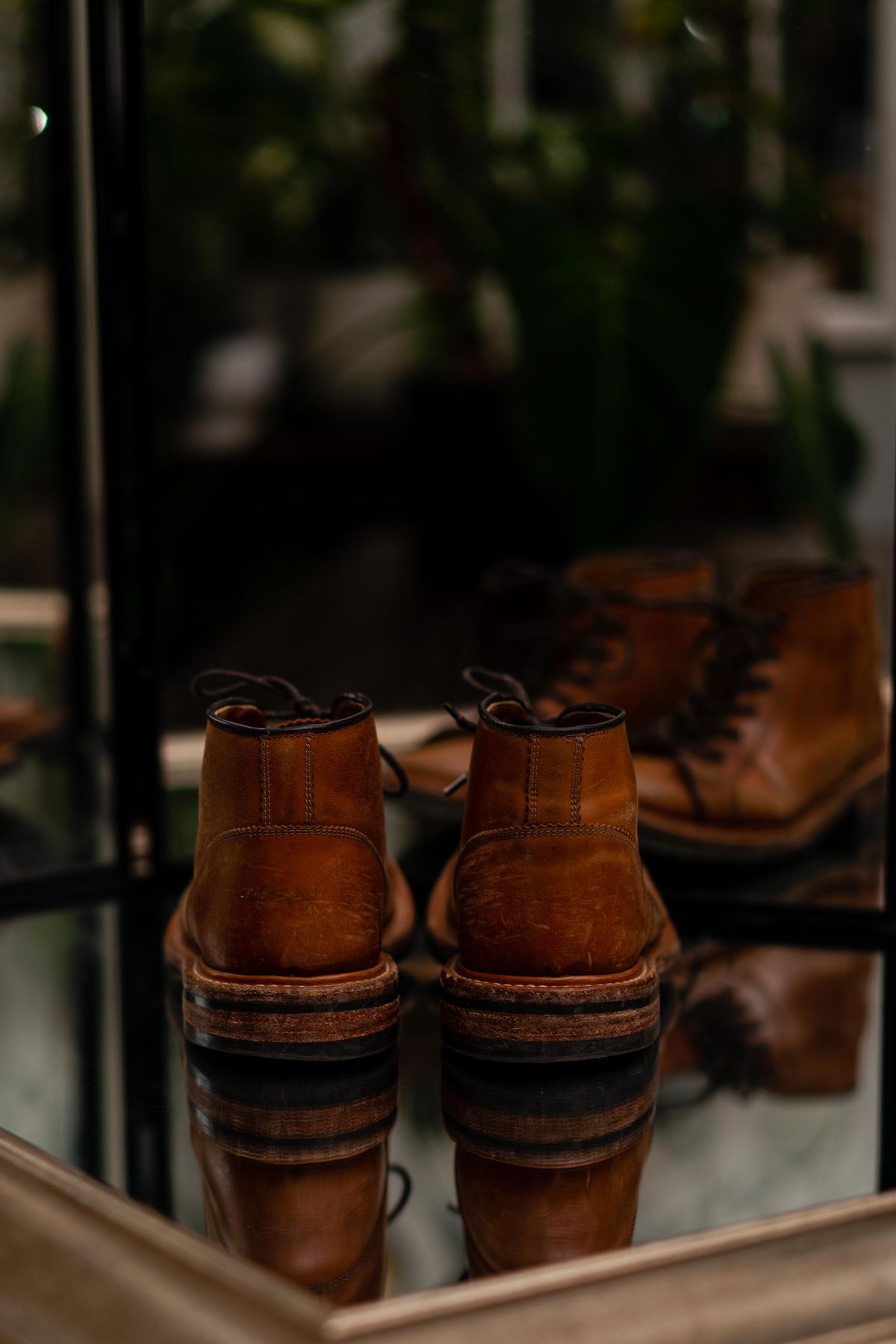 Photo by van504 on March 5, 2023 of the Tricker's Ethan Monkey Boot in Teck Shell Cordovan.